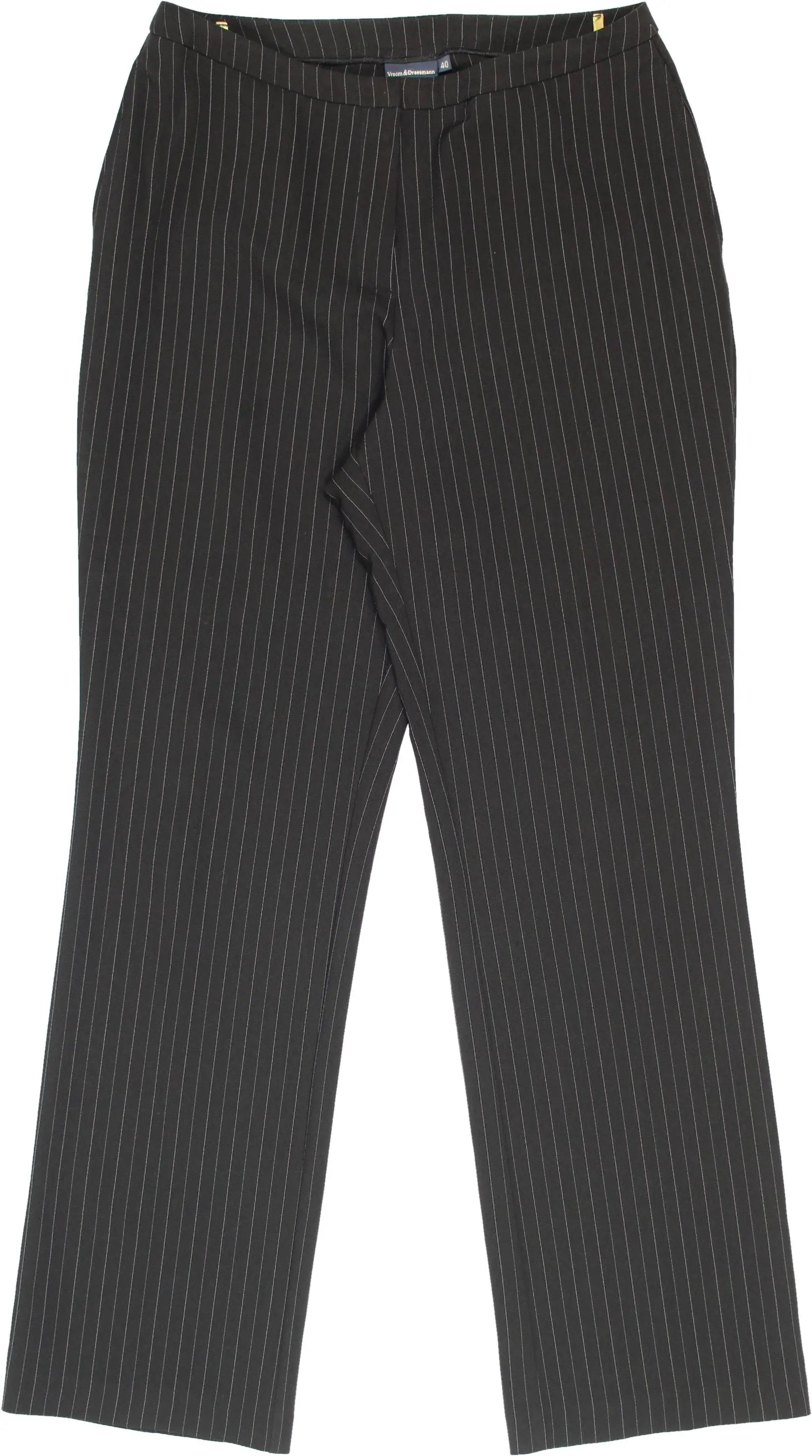 V&D - Striped Pants- ThriftTale.com - Vintage and second handclothing