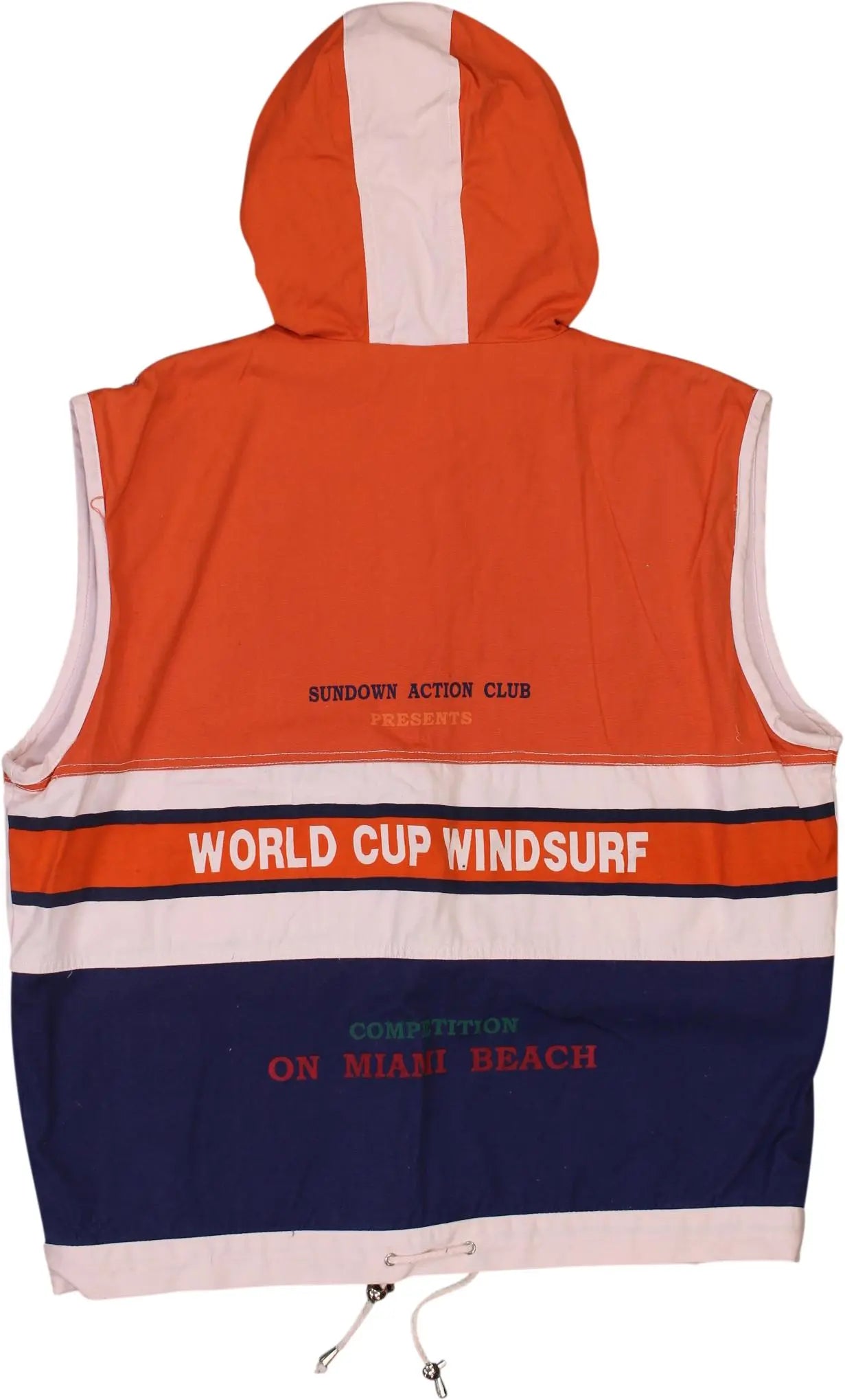 Van Vaan - Miami Beach Windsurf Vest- ThriftTale.com - Vintage and second handclothing