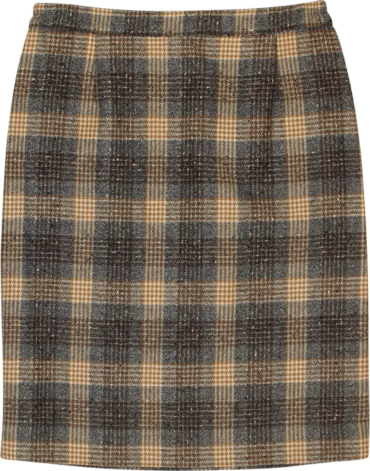 Vera Da Pozzo - Checkered pencil skirt- ThriftTale.com - Vintage and second handclothing
