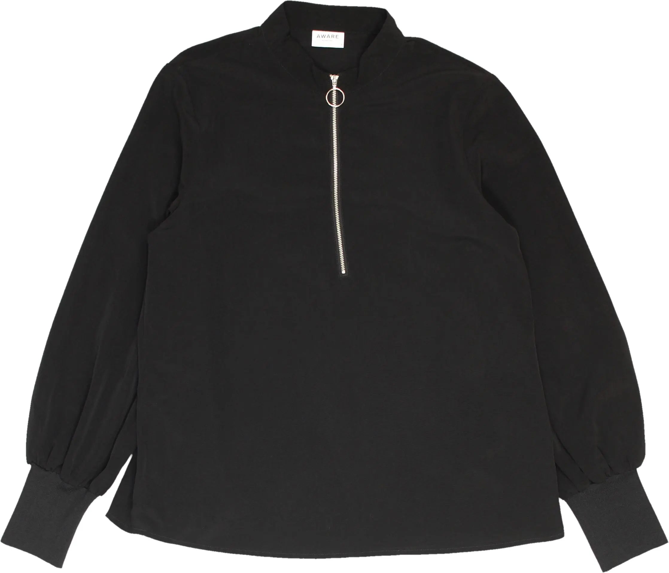 Vero Moda - Black Long Sleeve Top- ThriftTale.com - Vintage and second handclothing