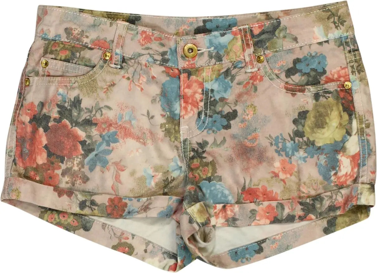 Vero Moda - Floral Shorts- ThriftTale.com - Vintage and second handclothing