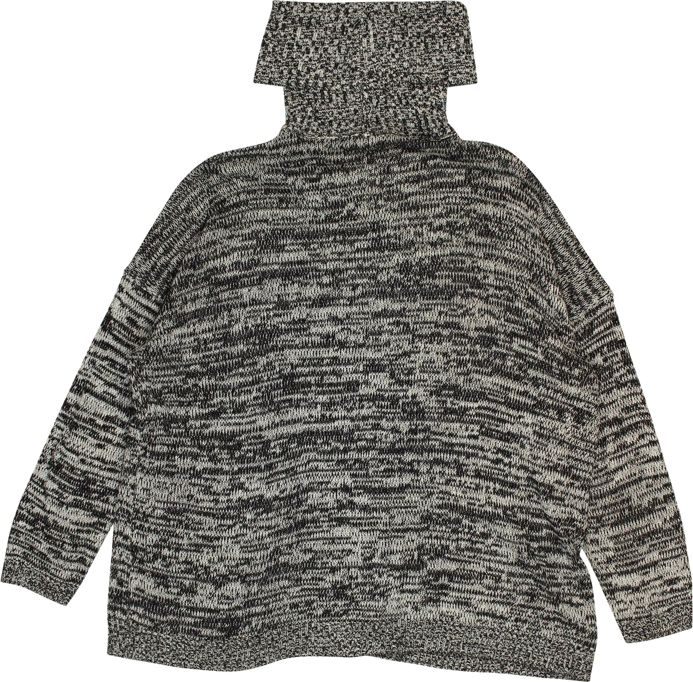 Vero Moda - Grey Knitted Turtleneck Jumper- ThriftTale.com - Vintage and second handclothing