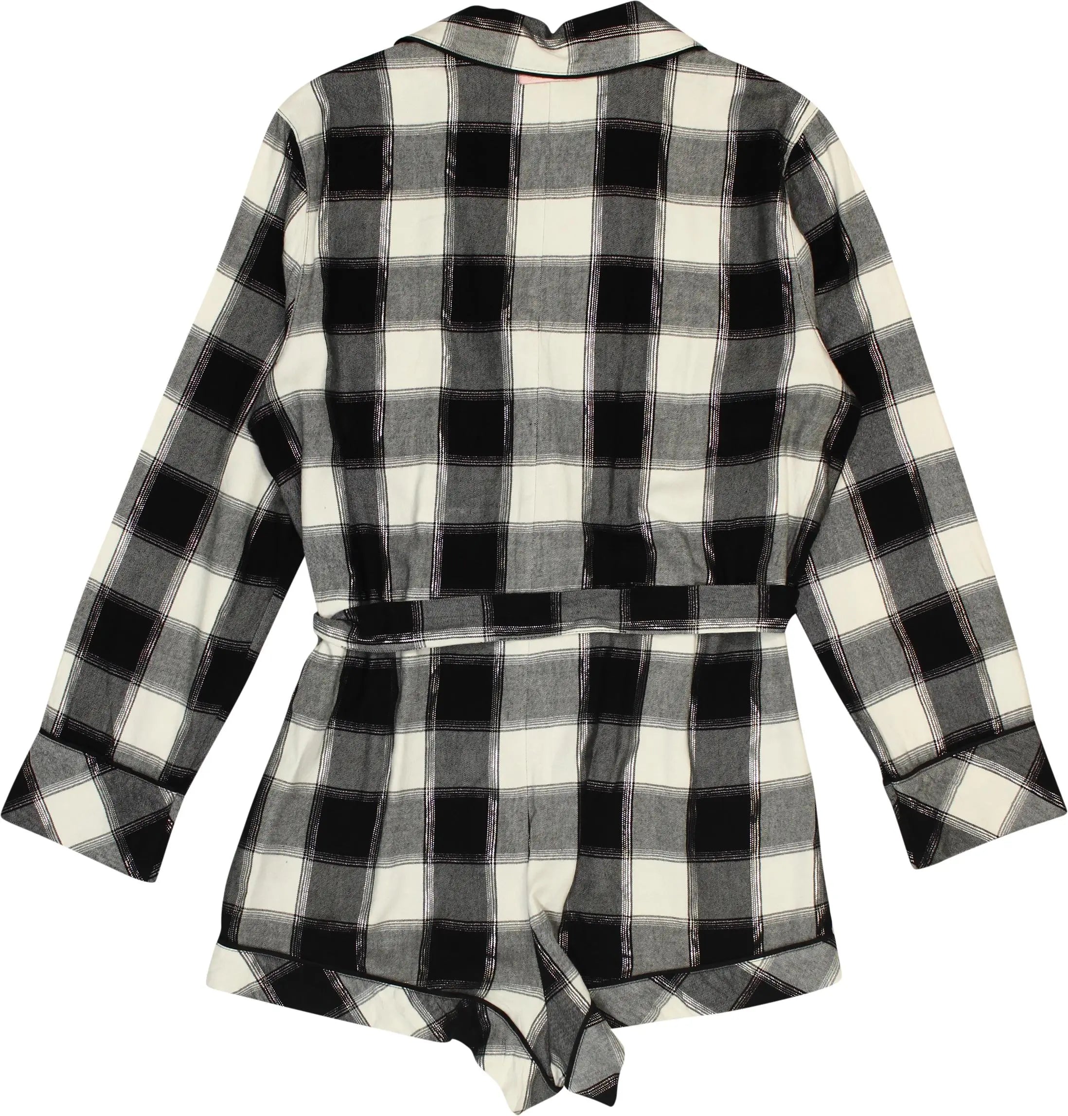 Victoria's Secret - Checked Playsuit- ThriftTale.com - Vintage and second handclothing