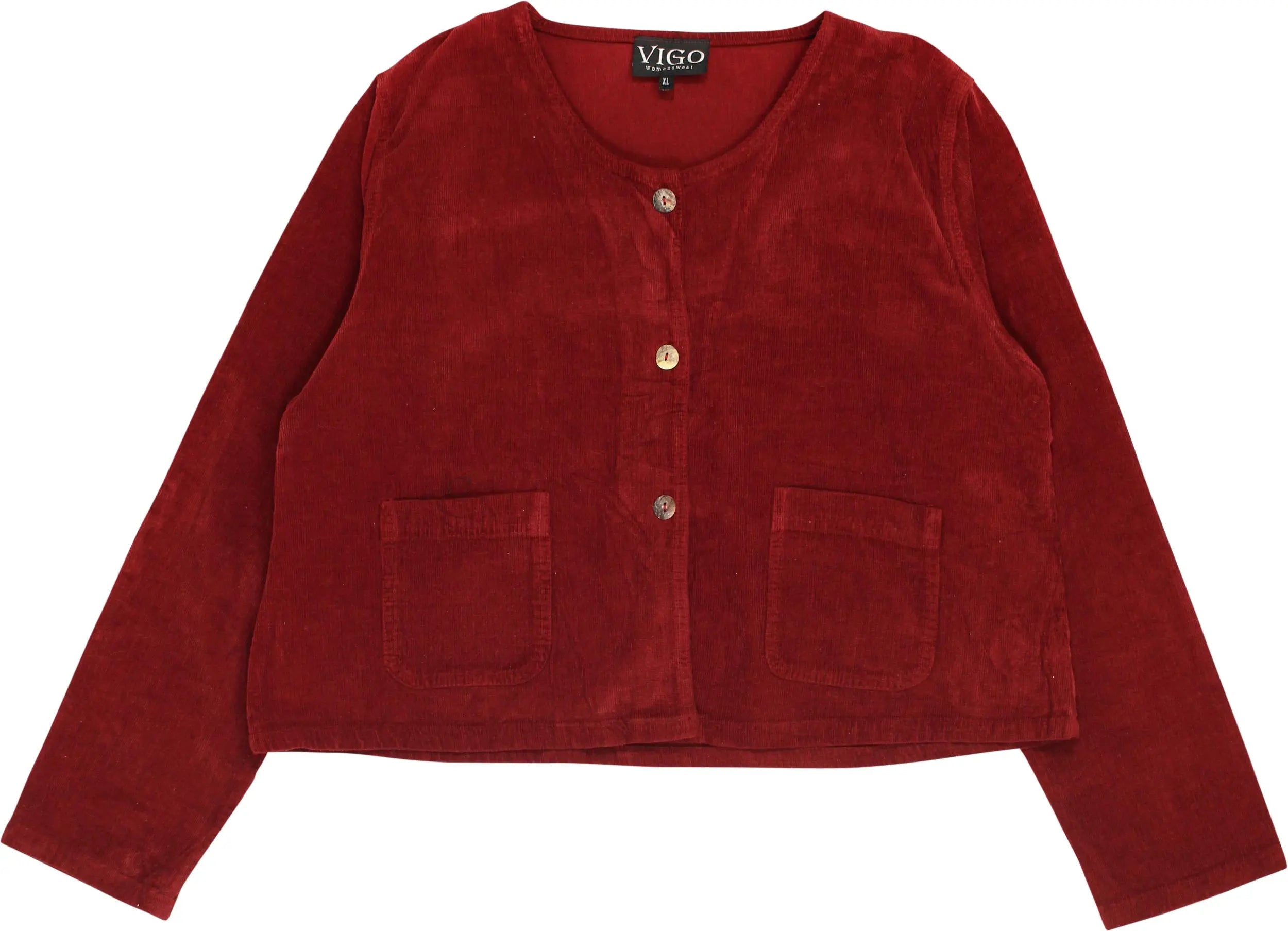 Vigo - Corduroy Jacket- ThriftTale.com - Vintage and second handclothing
