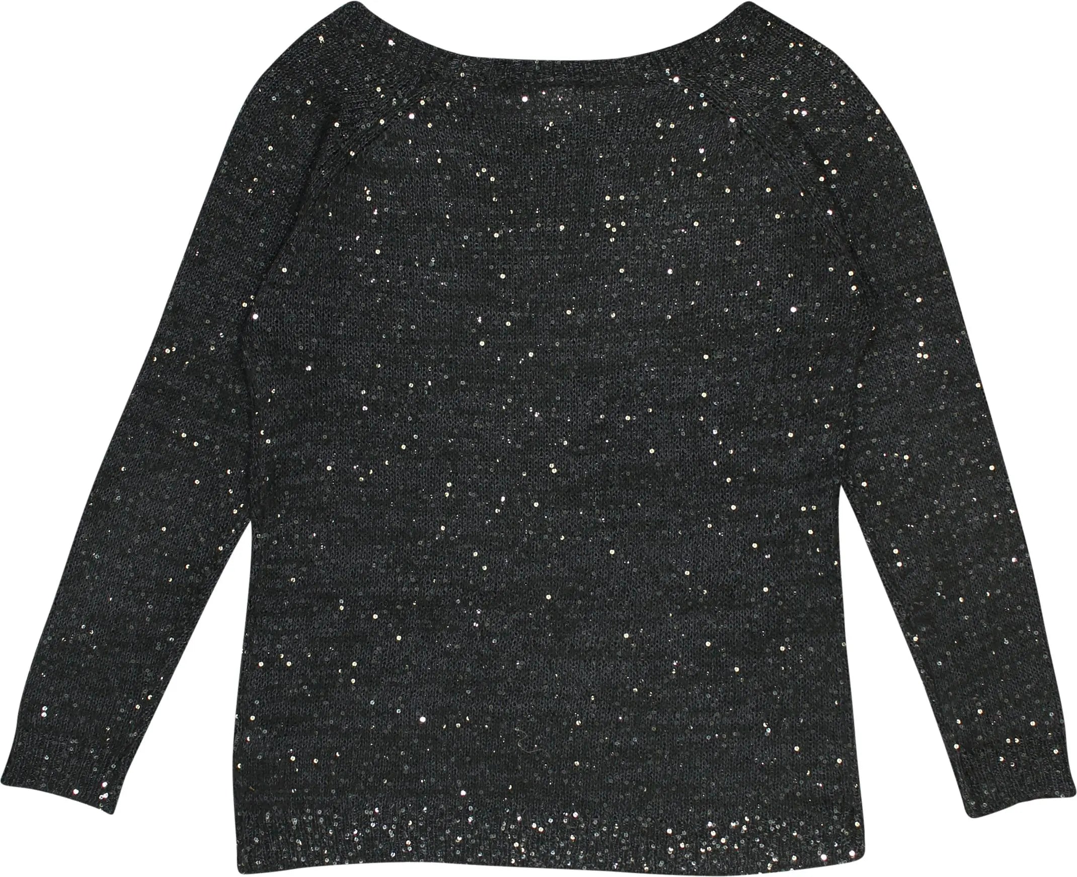 Vila - Knitted Sequin Jumper- ThriftTale.com - Vintage and second handclothing
