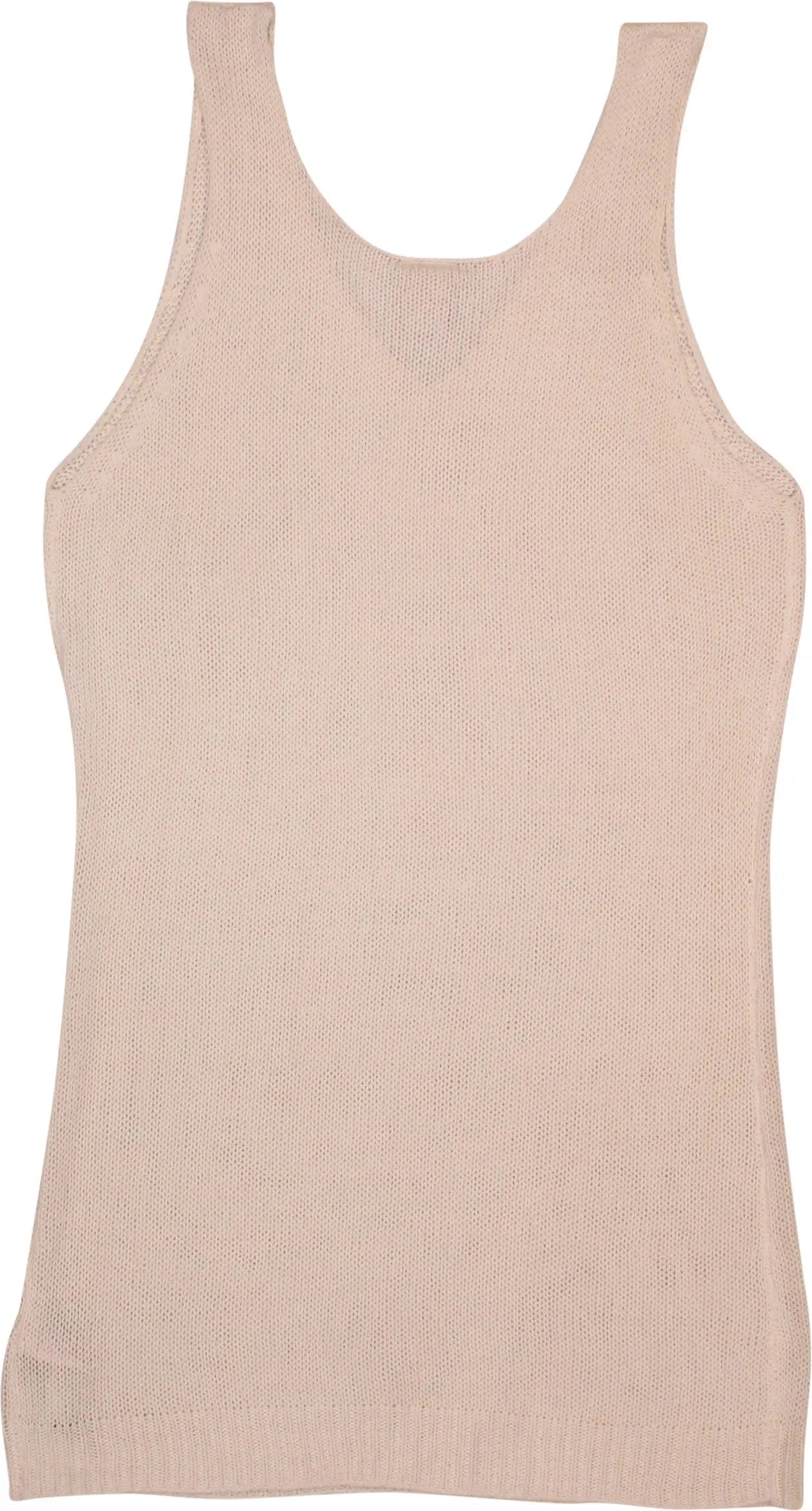 Vila - Knitted Tanktop- ThriftTale.com - Vintage and second handclothing