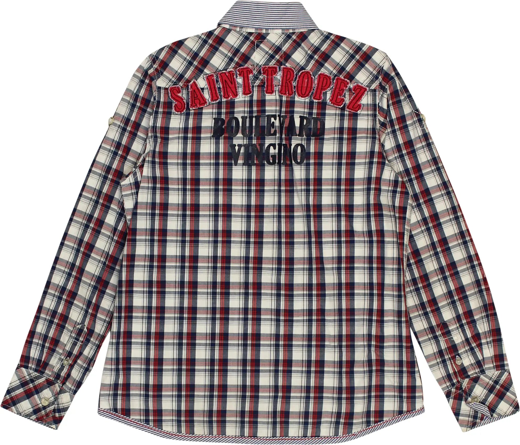 Vingino - Checkered Long Sleeve Shirt by Vingino- ThriftTale.com - Vintage and second handclothing