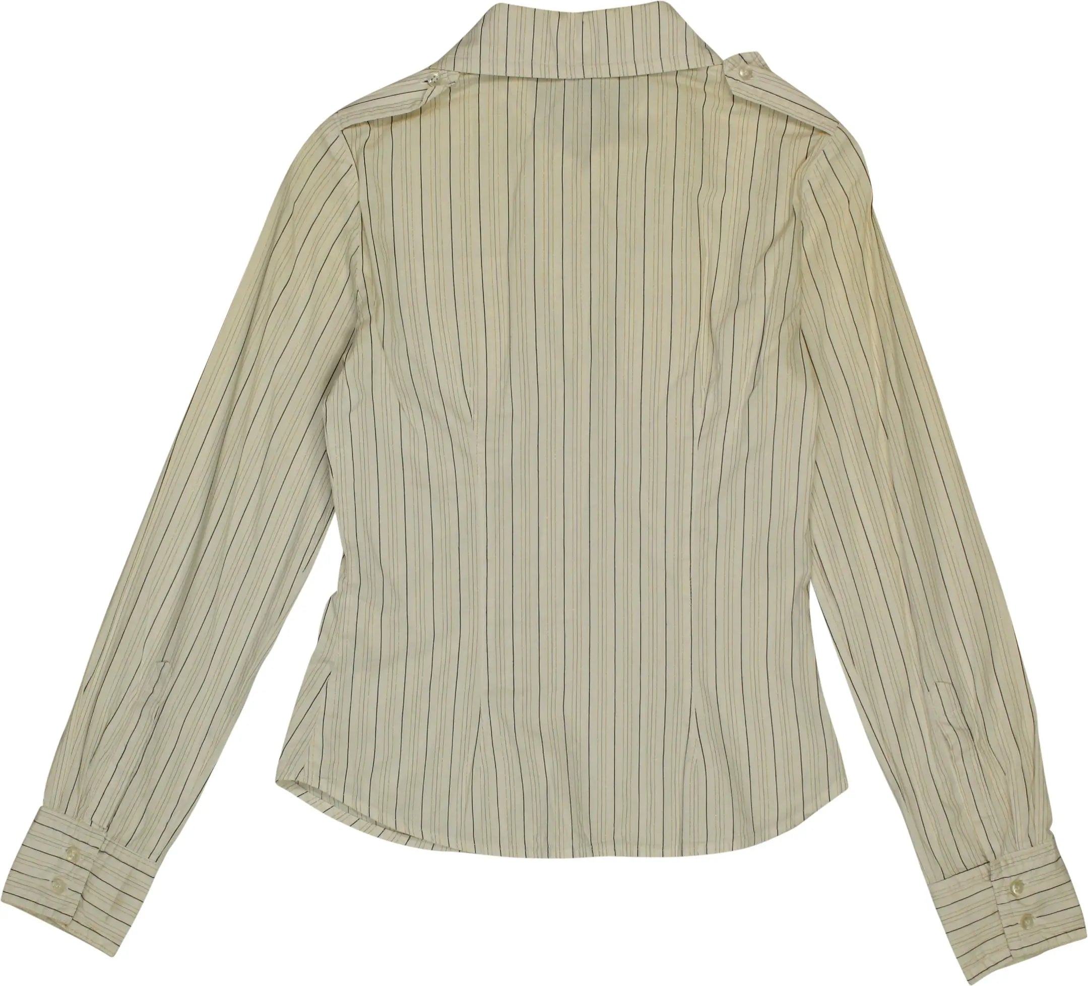 Violet - Striped Shirt with Lurex- ThriftTale.com - Vintage and second handclothing