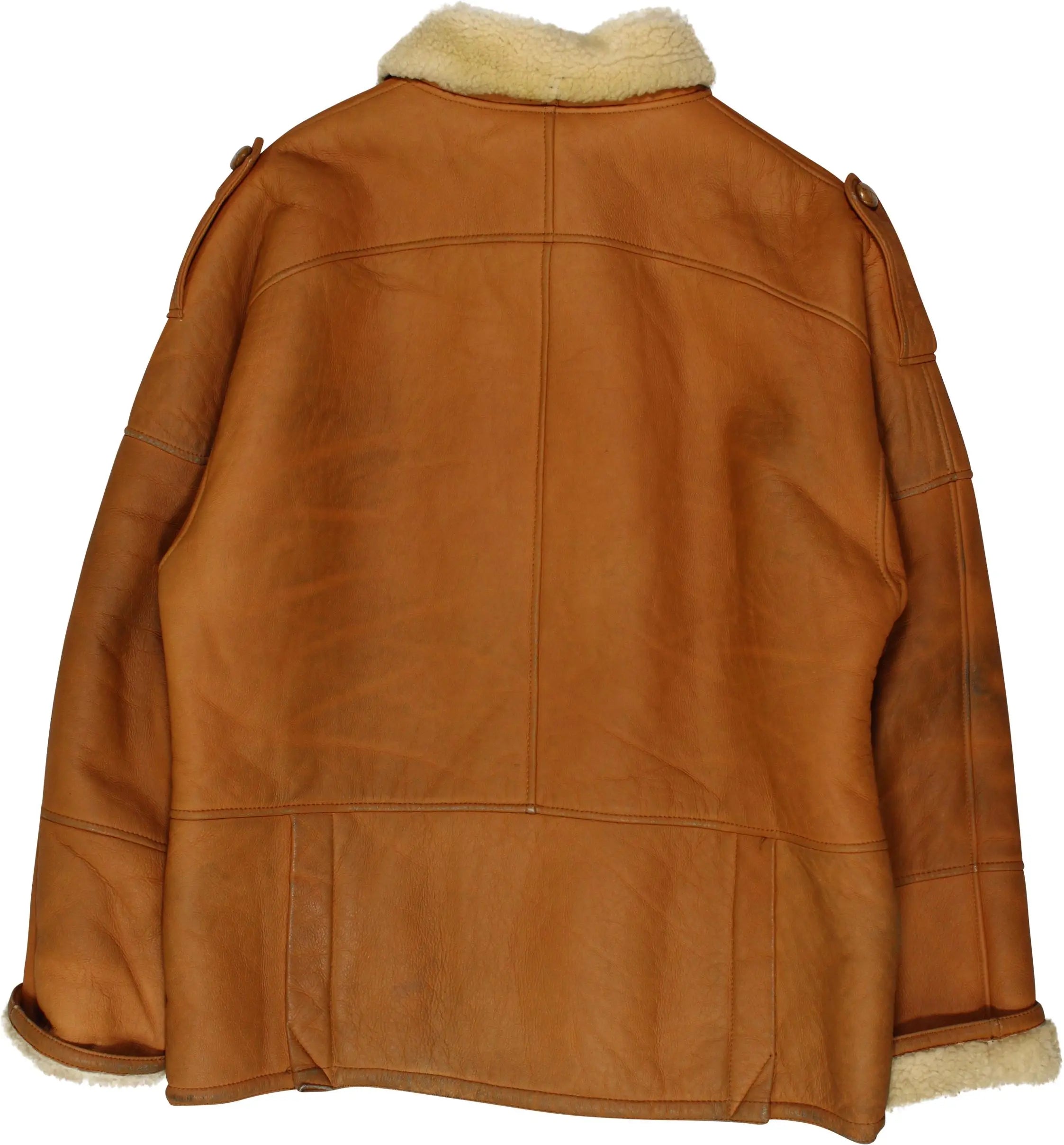 Virco's Pelle - Shearling Jacket- ThriftTale.com - Vintage and second handclothing