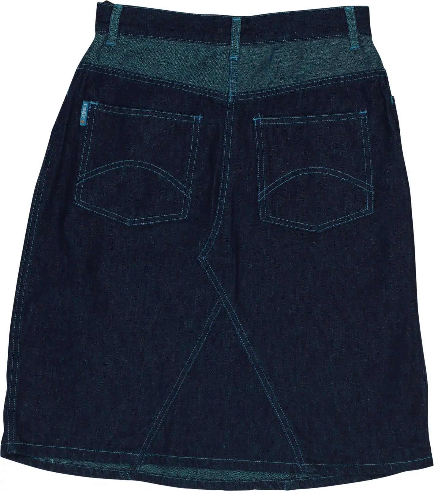 Vroom & Dreesman - Denim skirt- ThriftTale.com - Vintage and second handclothing