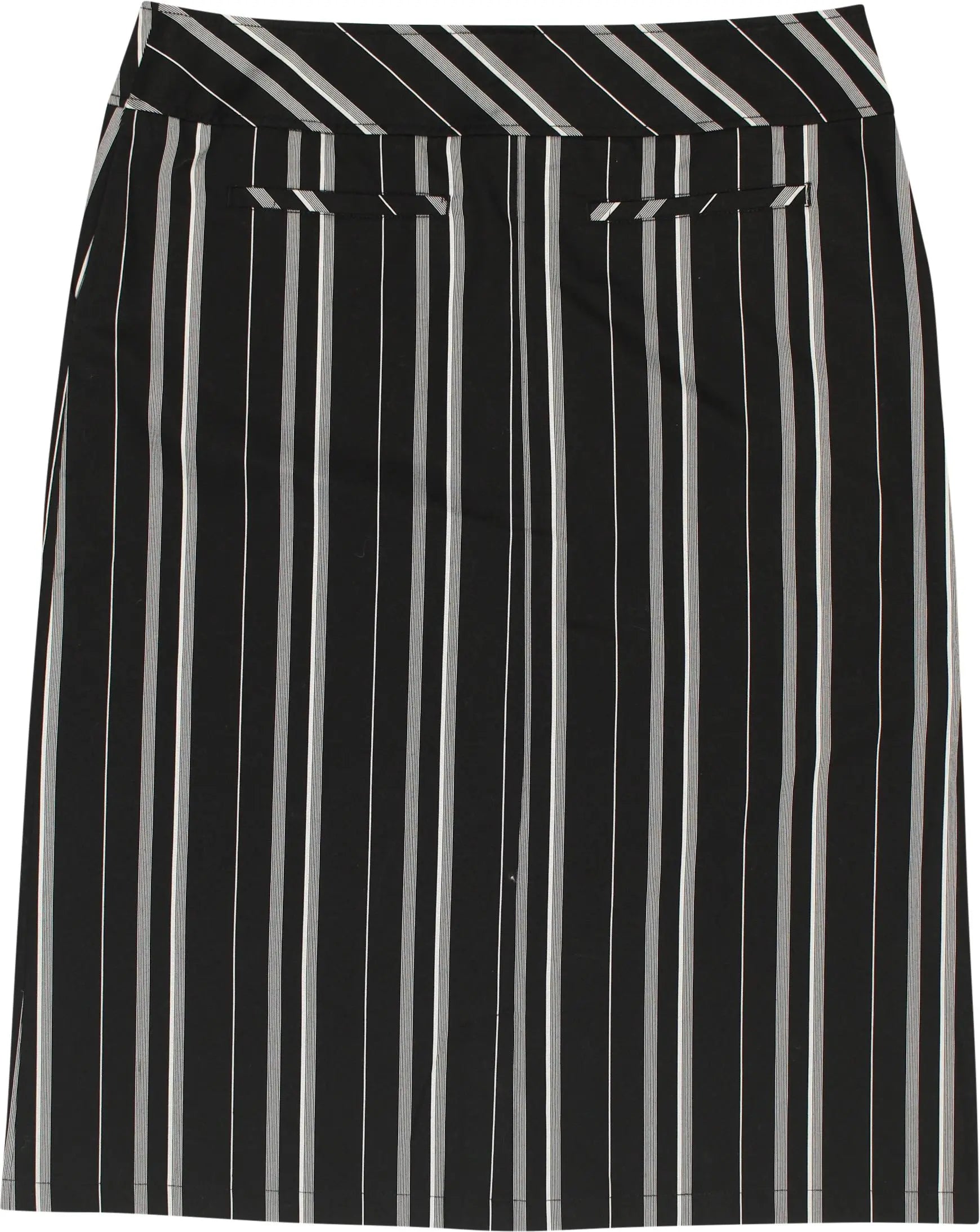 Vunic - Striped Skirt- ThriftTale.com - Vintage and second handclothing