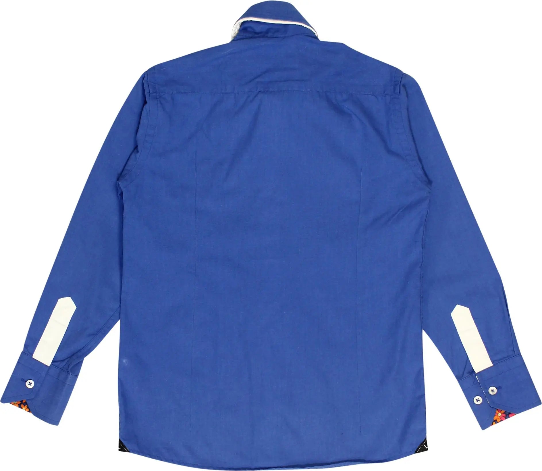 WAM Denim - Blue Shirt- ThriftTale.com - Vintage and second handclothing
