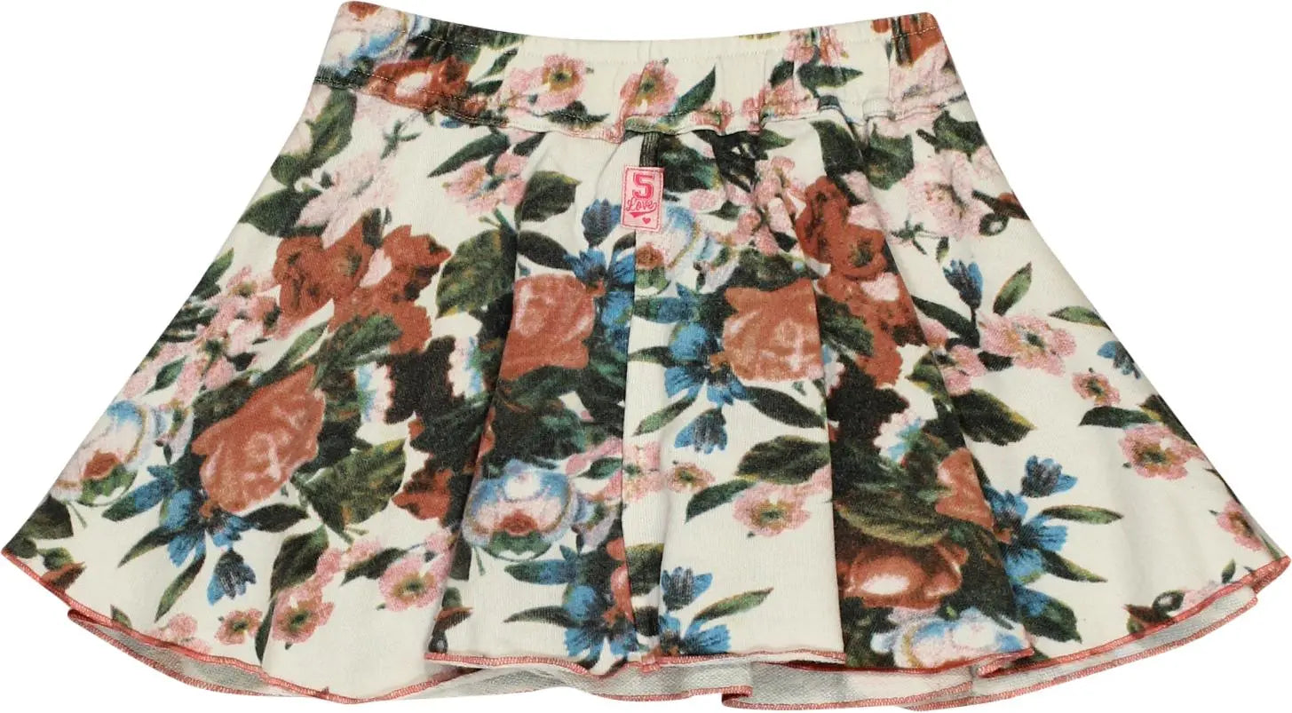 WE - Floral Skirt- ThriftTale.com - Vintage and second handclothing