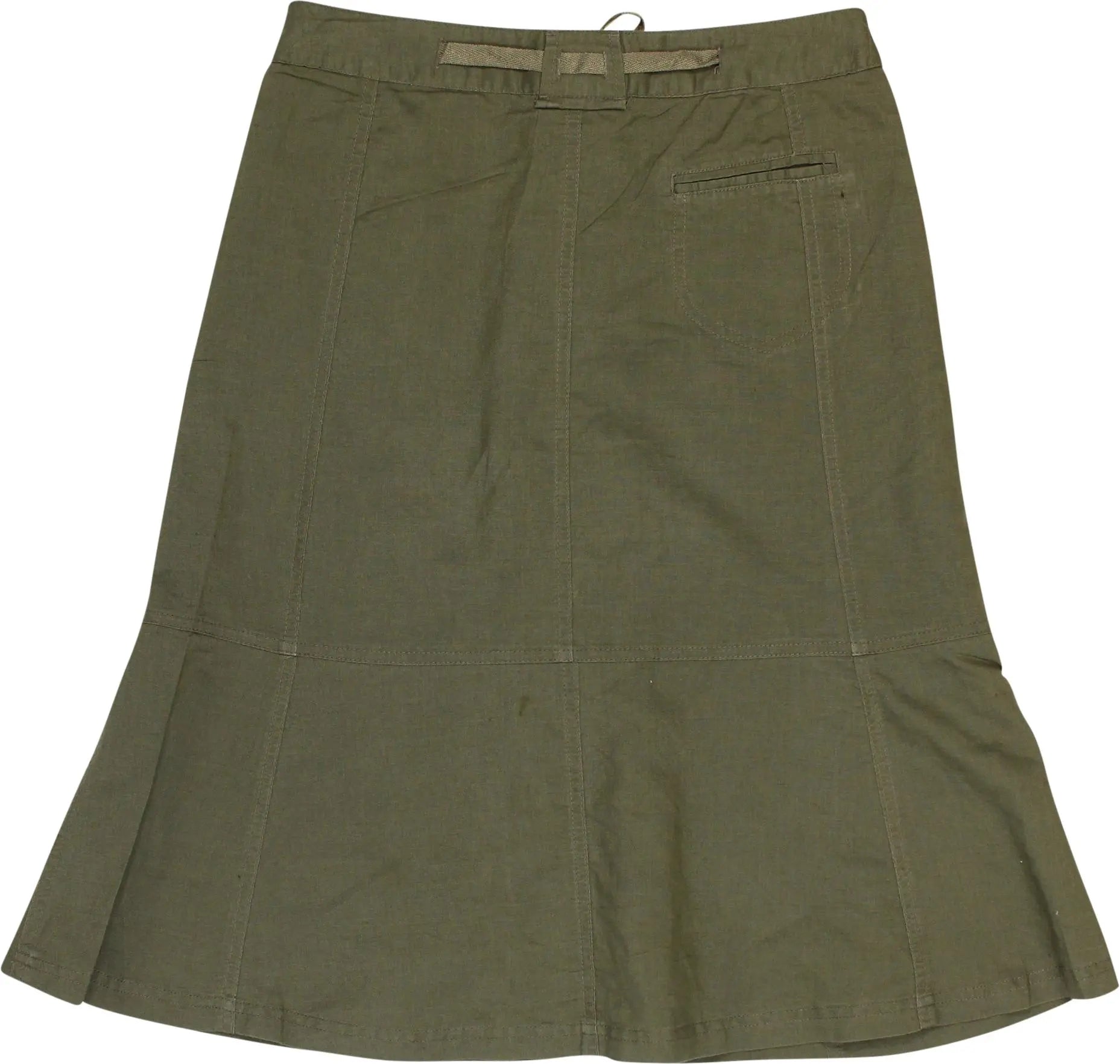 WE - Green Skirt- ThriftTale.com - Vintage and second handclothing