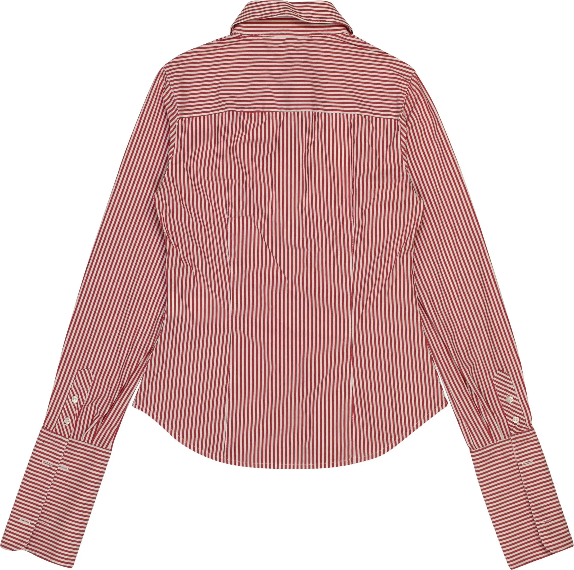 WE - Striped Blouse- ThriftTale.com - Vintage and second handclothing