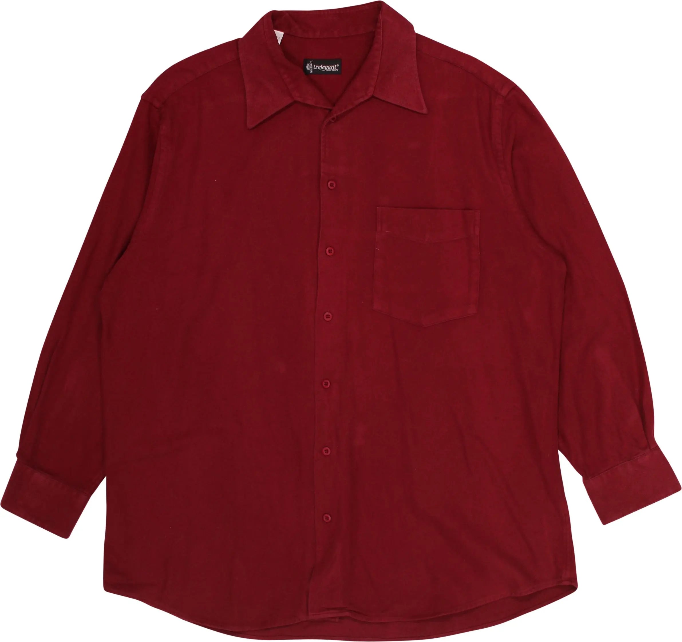 Walbusch Trelegant - Flannel Shirt- ThriftTale.com - Vintage and second handclothing