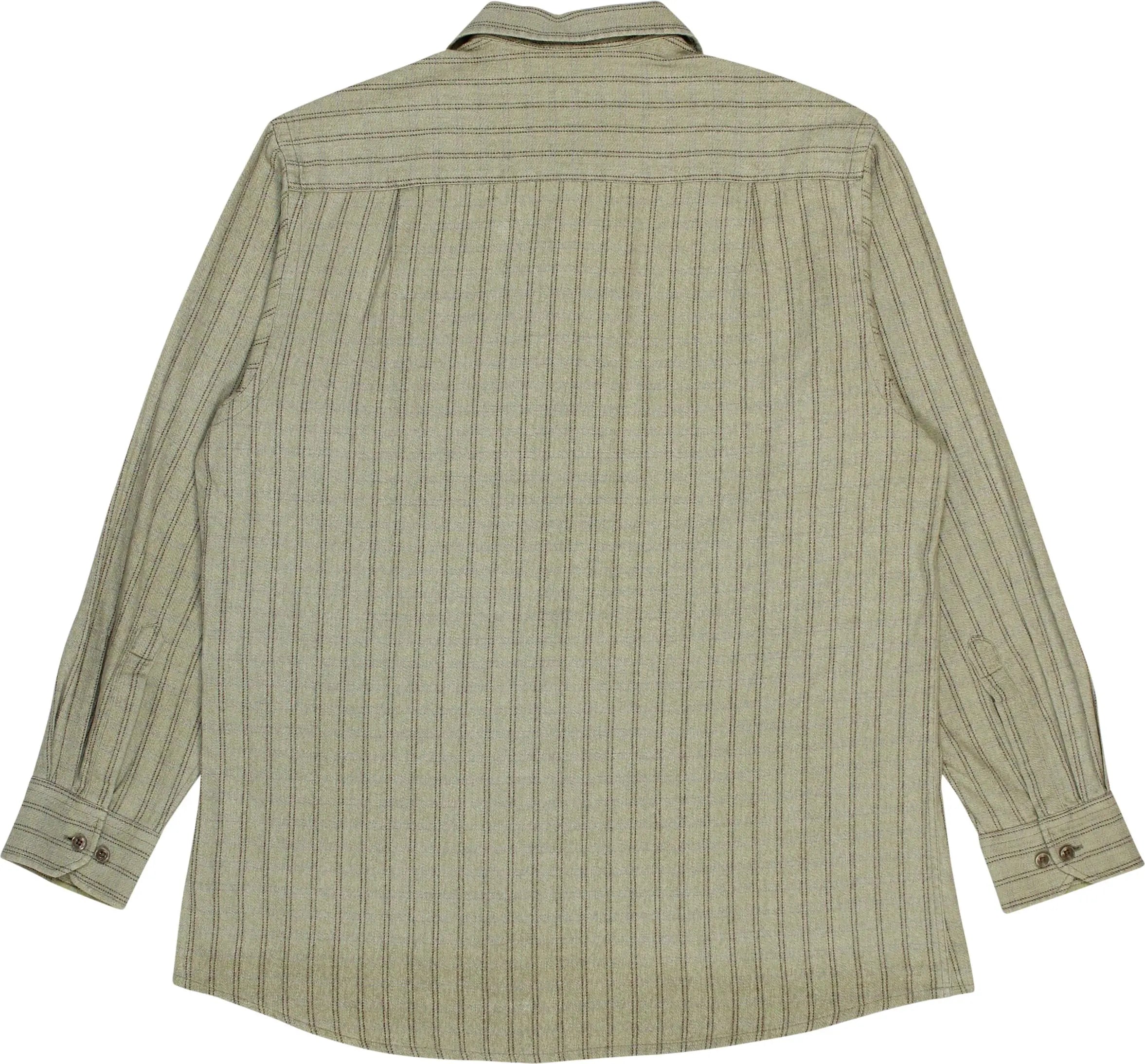 Walbusch Trelegant - Striped Long Sleeve Shirt- ThriftTale.com - Vintage and second handclothing