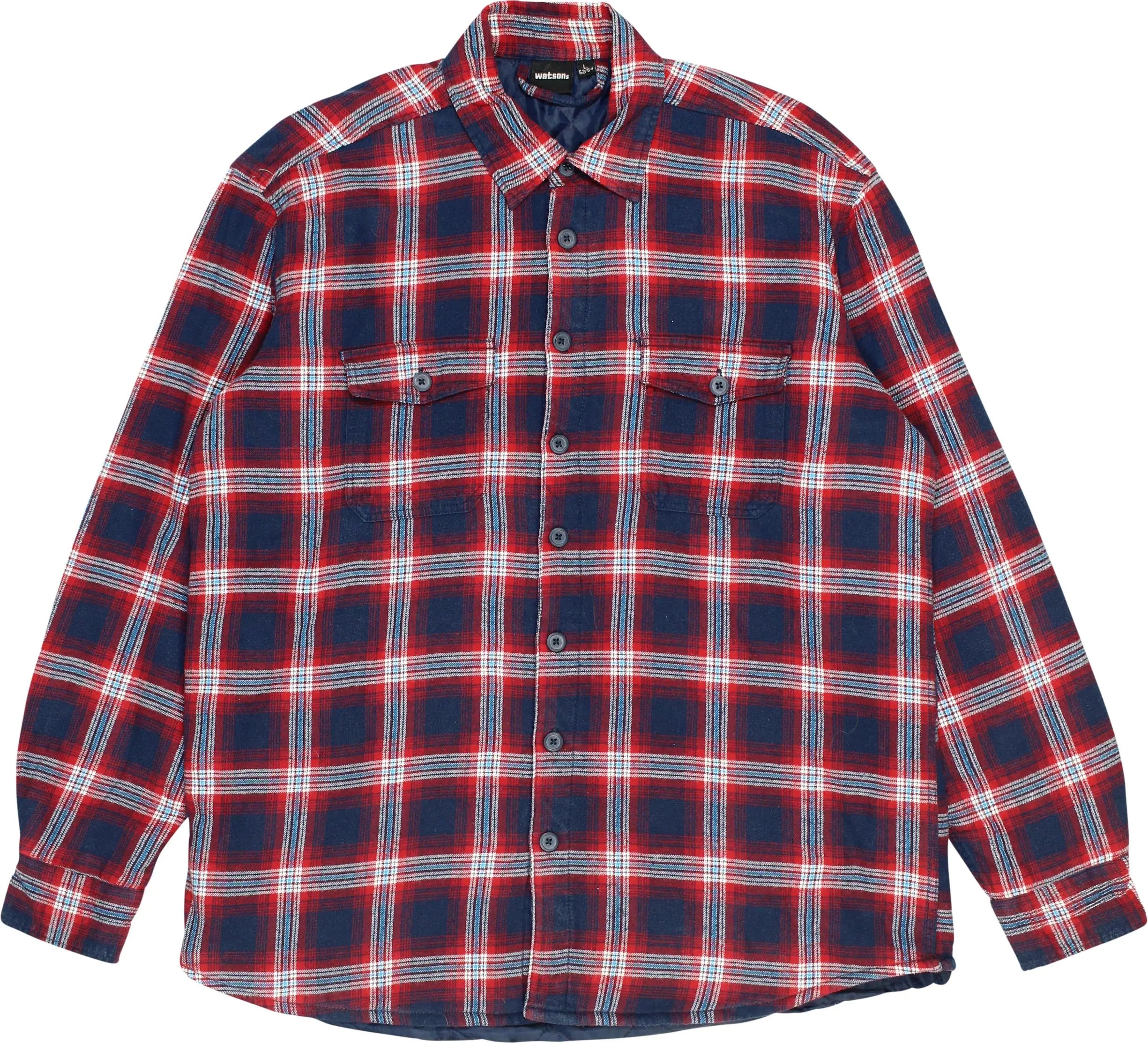 Watsons - CPO Flannel- ThriftTale.com - Vintage and second handclothing