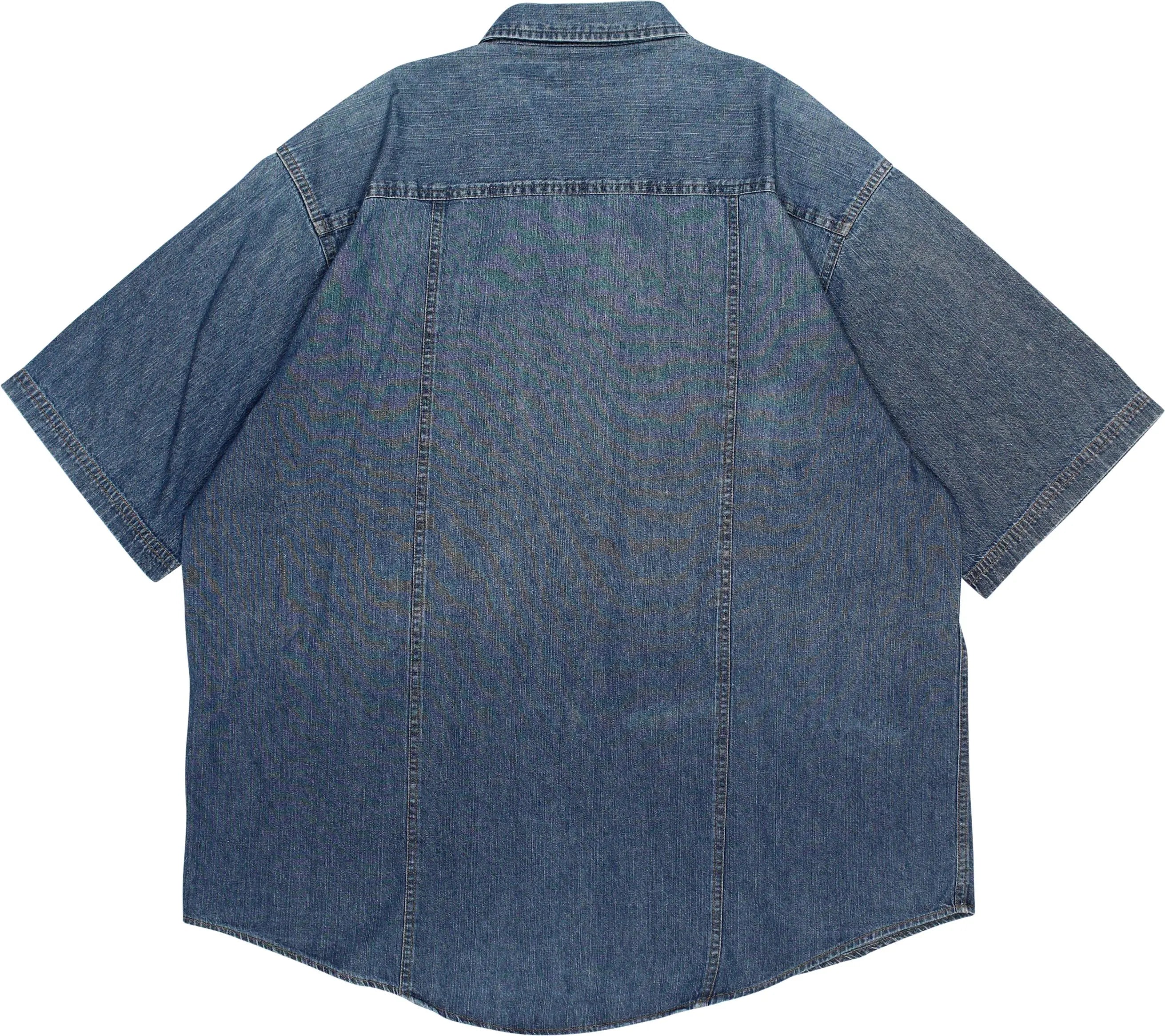 Watsons - Short Sleeve Denim Shirt- ThriftTale.com - Vintage and second handclothing