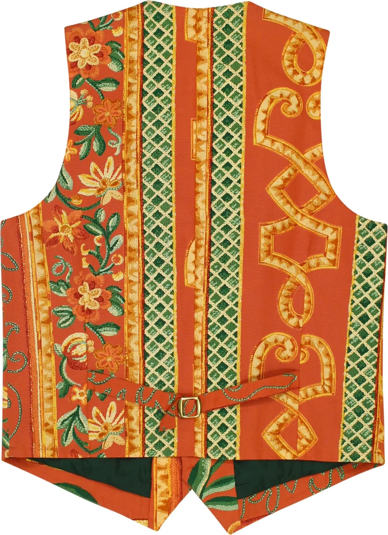 Weishäupl - Patterned Waistcoat- ThriftTale.com - Vintage and second handclothing