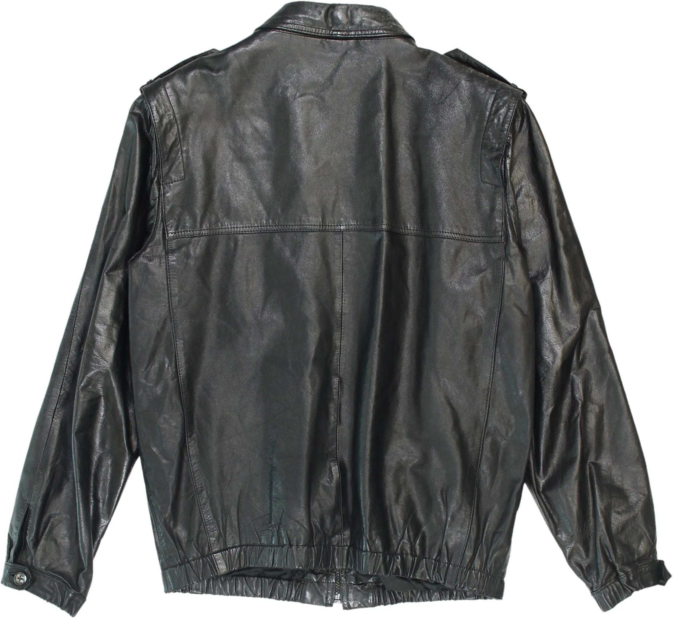 Wetterstein - Leather Jacket- ThriftTale.com - Vintage and second handclothing