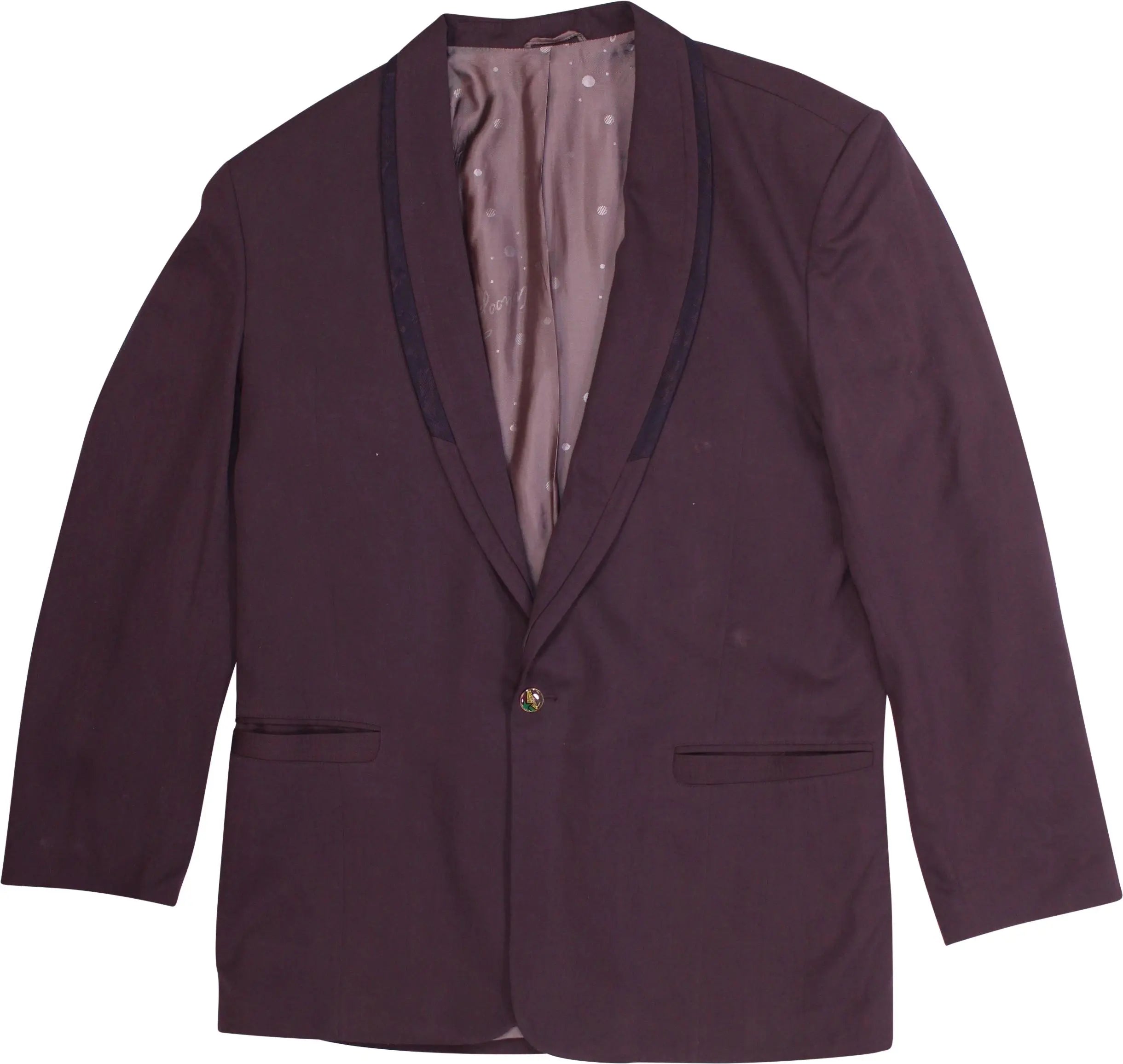 Whoopi - Purple Blazer by Whoopi- ThriftTale.com - Vintage and second handclothing