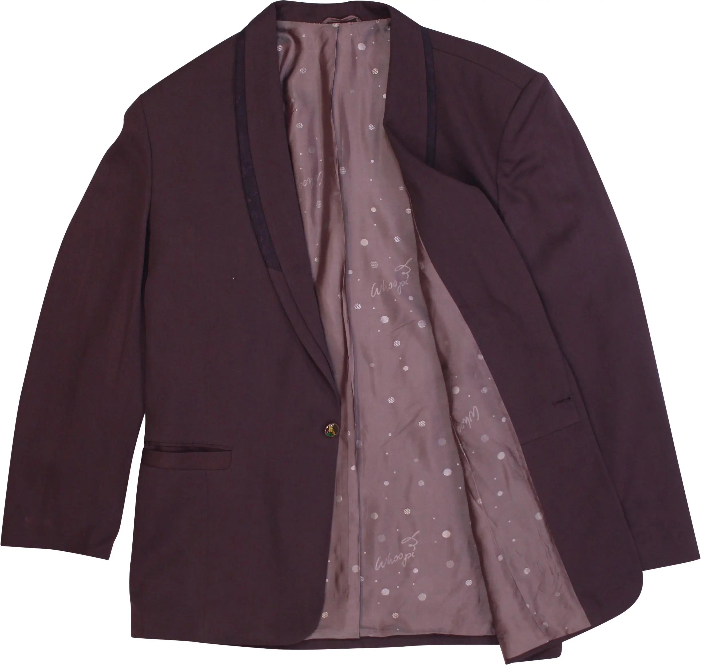 Whoopi - Purple Blazer by Whoopi- ThriftTale.com - Vintage and second handclothing