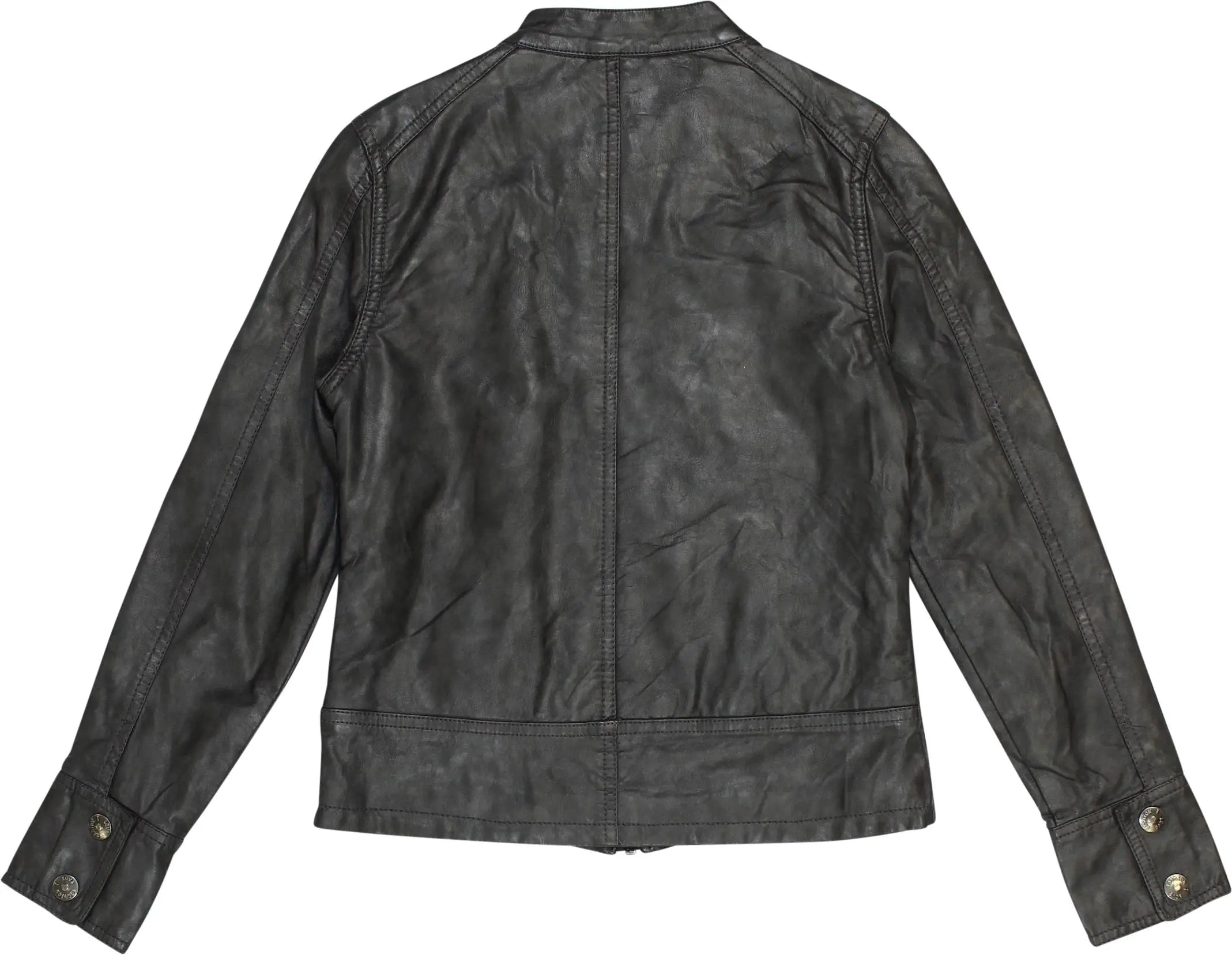 Wibra - Leather Jacket- ThriftTale.com - Vintage and second handclothing