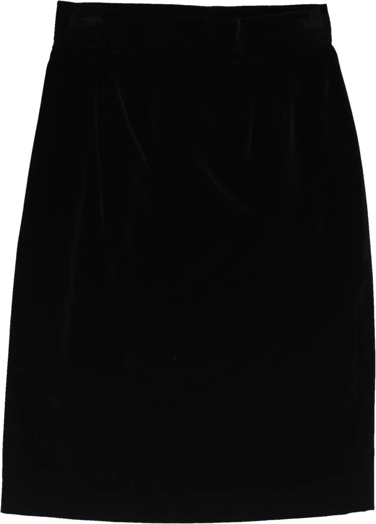 Widudress - 80s Velvet Skirt- ThriftTale.com - Vintage and second handclothing