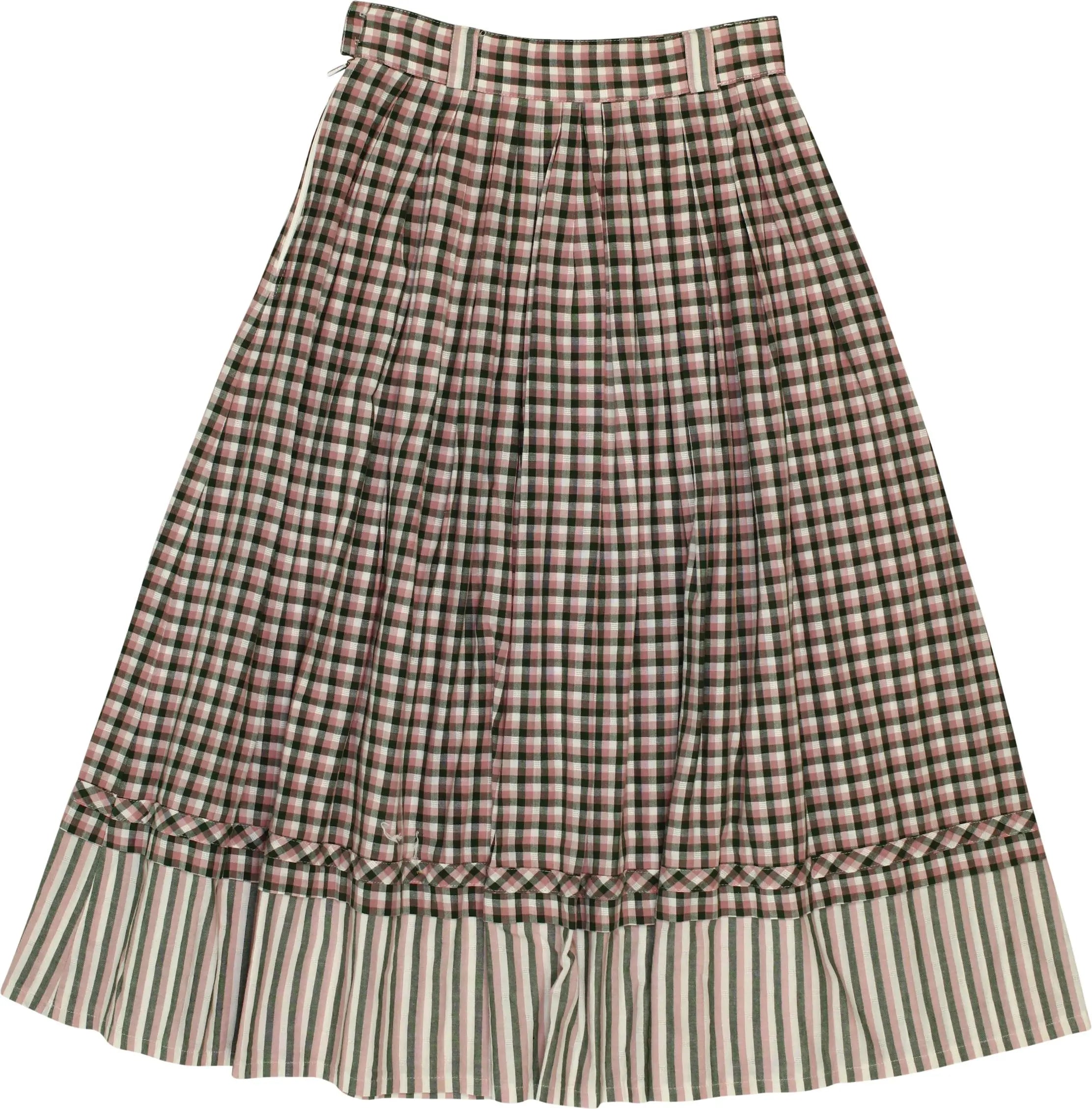 Wiko - Checked Skirt- ThriftTale.com - Vintage and second handclothing