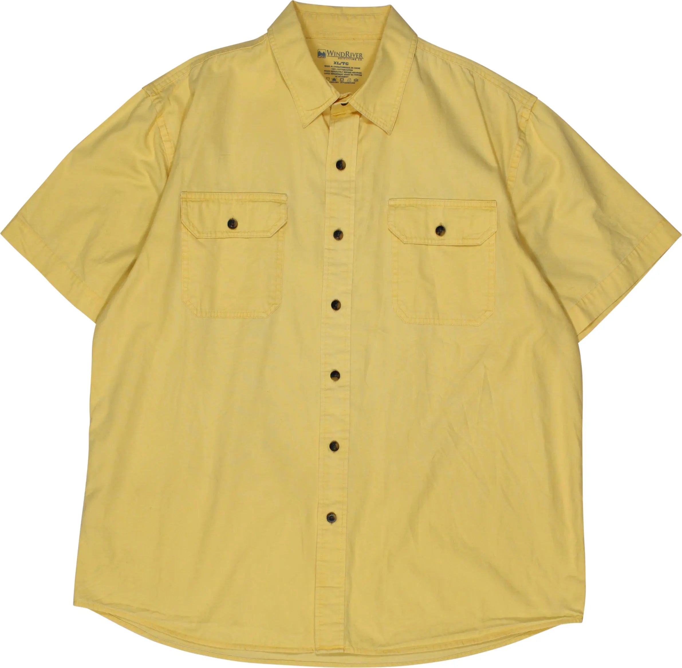 WindRiver - Short Sleeve Shirt- ThriftTale.com - Vintage and second handclothing
