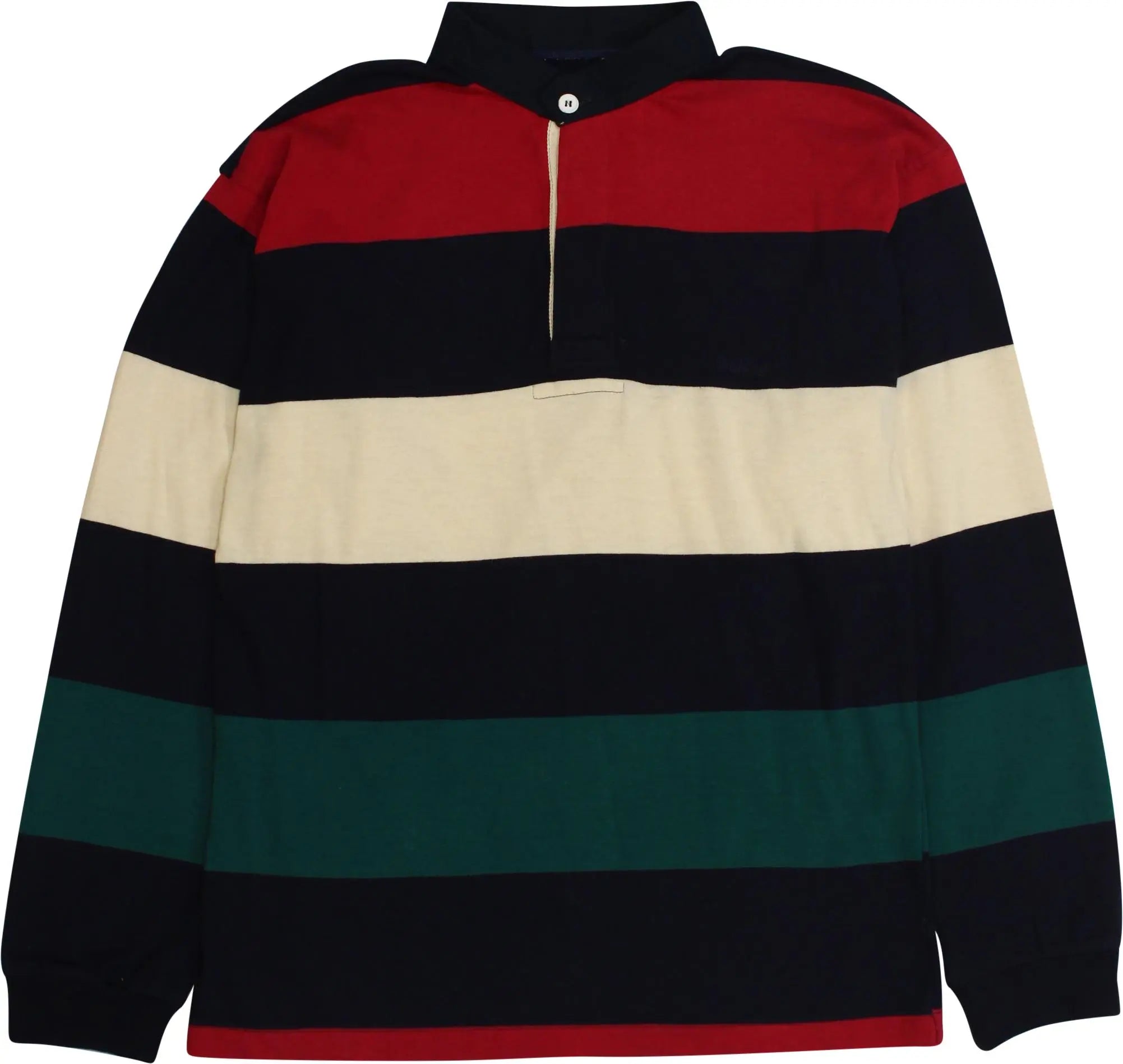 Wolsey - Striped Long Sleeve by Wolsey- ThriftTale.com - Vintage and second handclothing