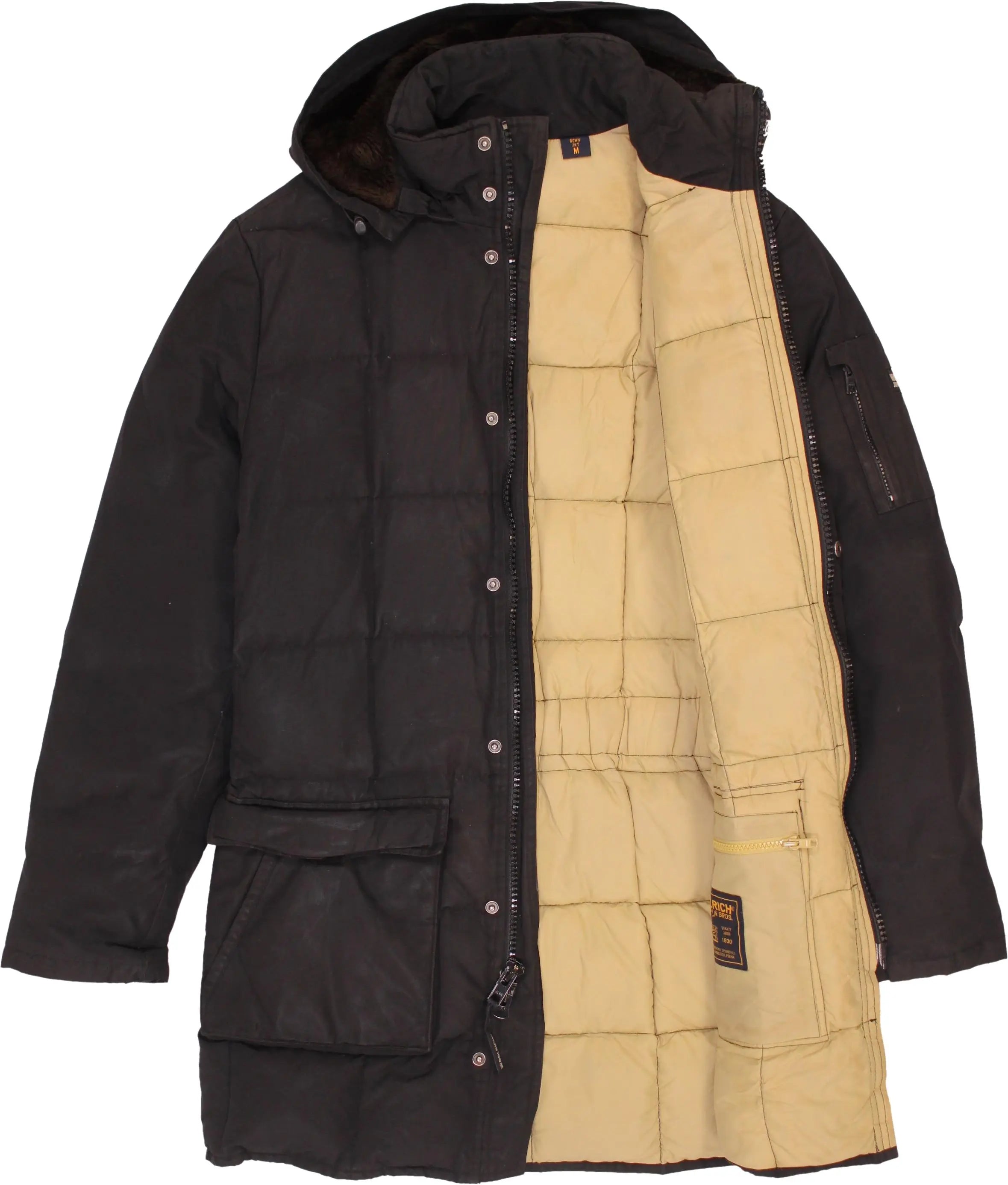 Woolrich - Padded Coat with Down Insulation by Woolrich- ThriftTale.com - Vintage and second handclothing