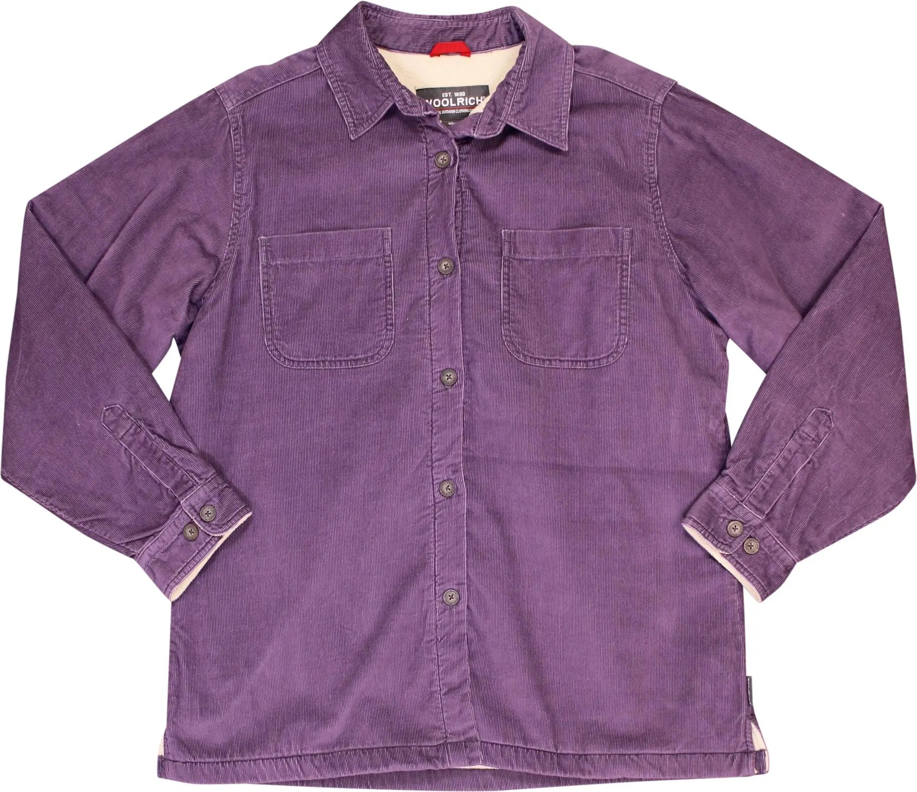 Woolrich - Purple Corduroy Jacket by Woolrich- ThriftTale.com - Vintage and second handclothing