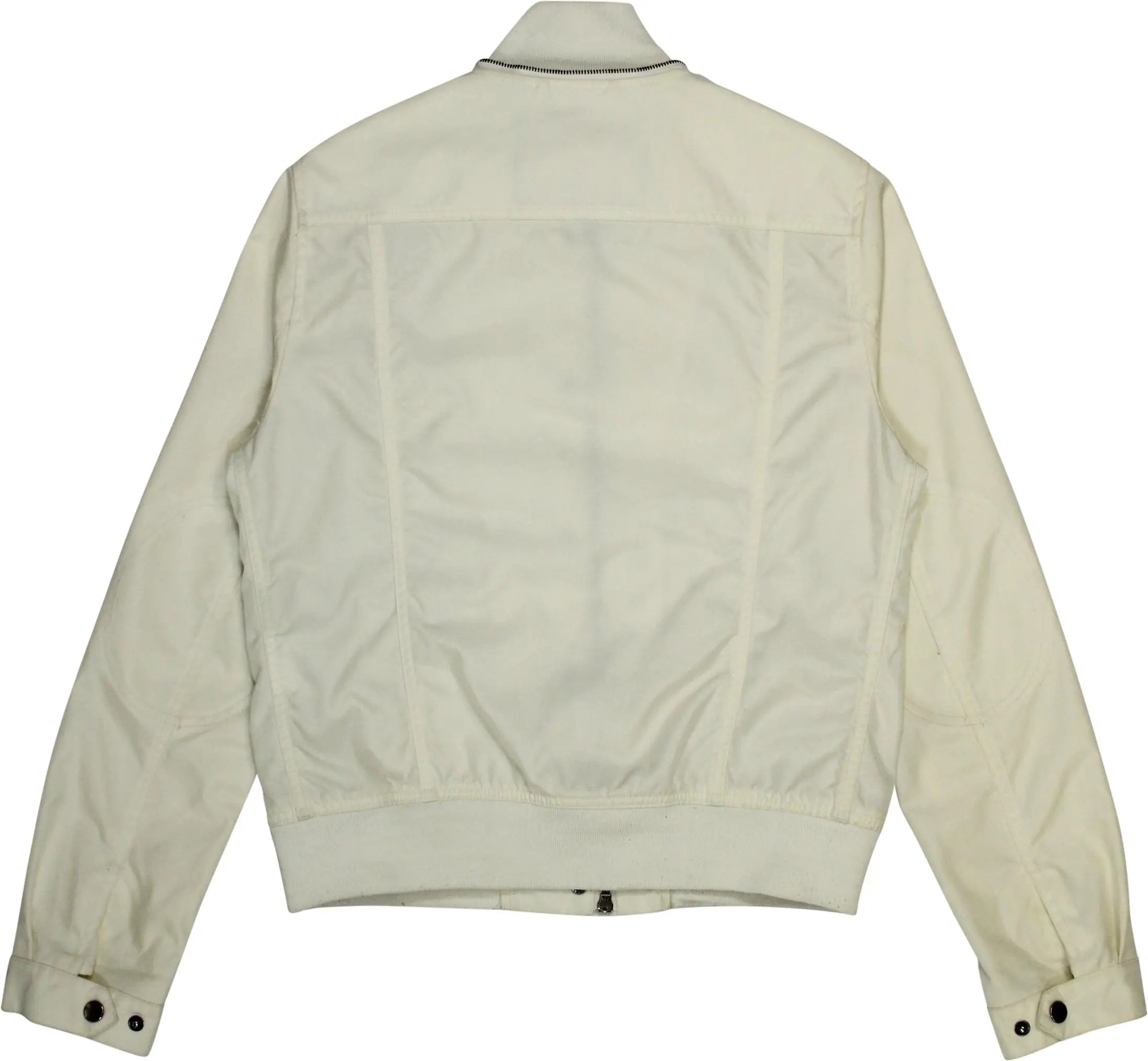 Woolrich - White Jacket by Woolrich- ThriftTale.com - Vintage and second handclothing