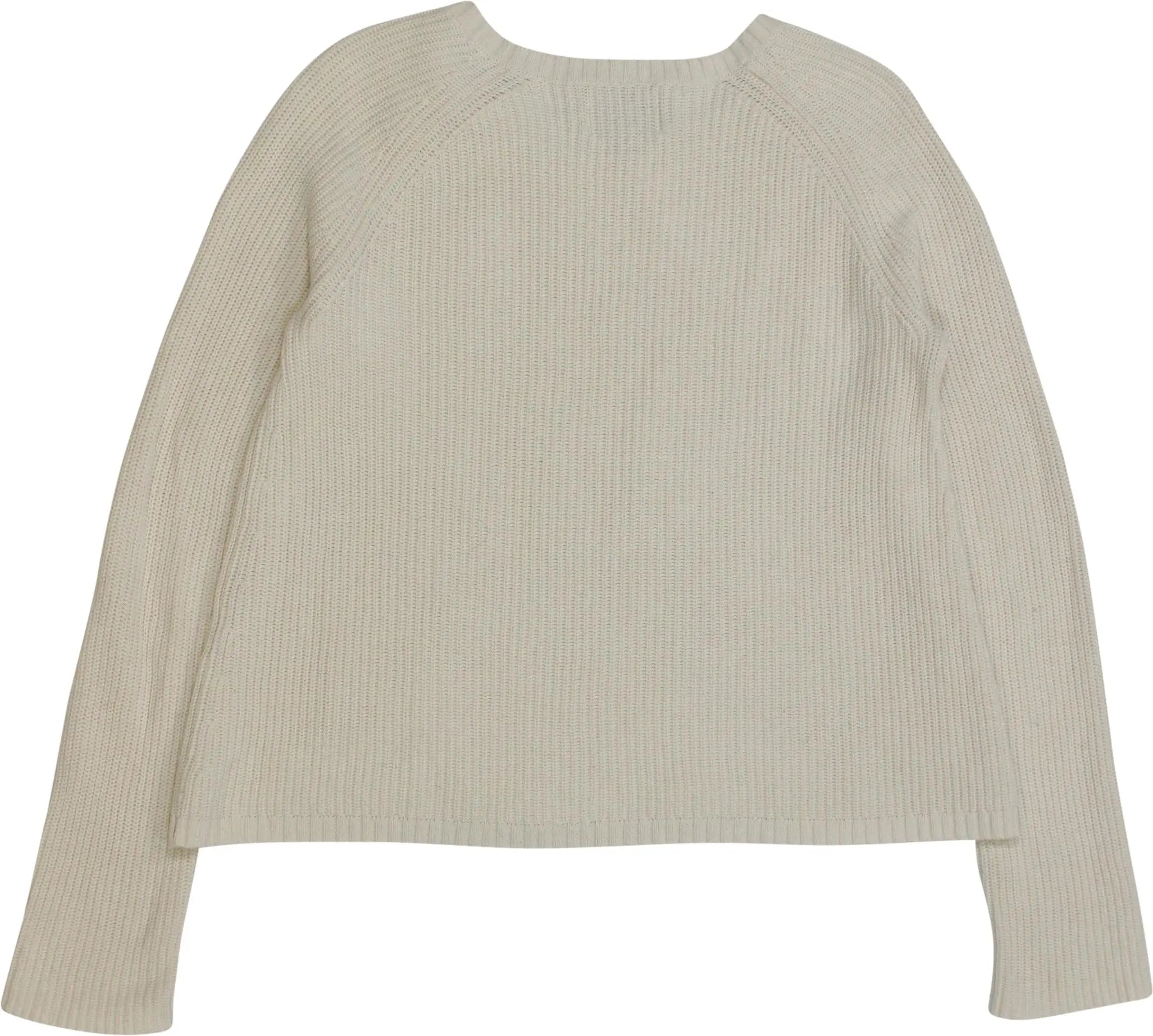 Woolrich - White knitted Jumper by Woolrich- ThriftTale.com - Vintage and second handclothing