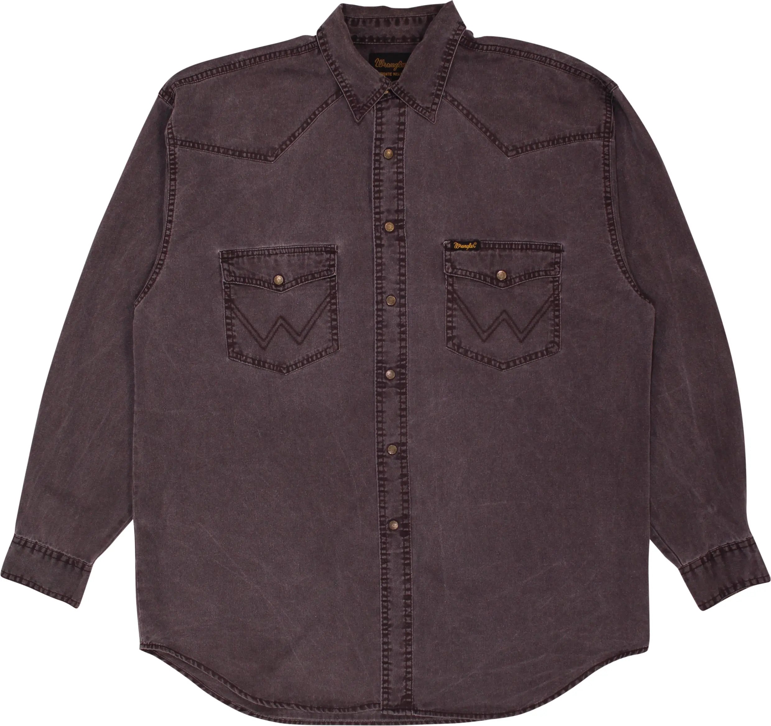 Wrangler - 90s Wrangler Oversized Denim Shirt- ThriftTale.com - Vintage and second handclothing