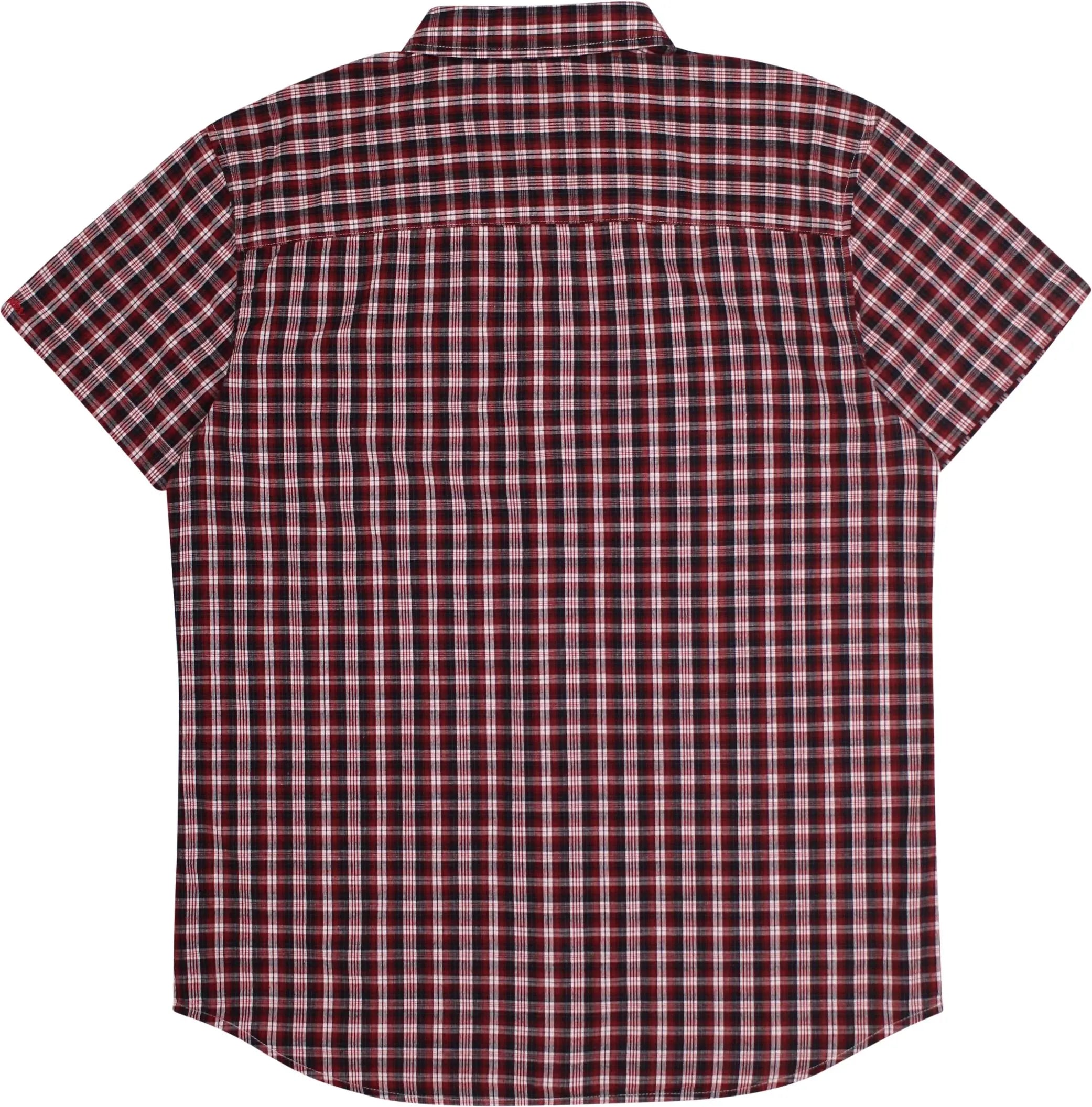 Wrangler - Checked Short Sleeve Shirt by Wrangler- ThriftTale.com - Vintage and second handclothing