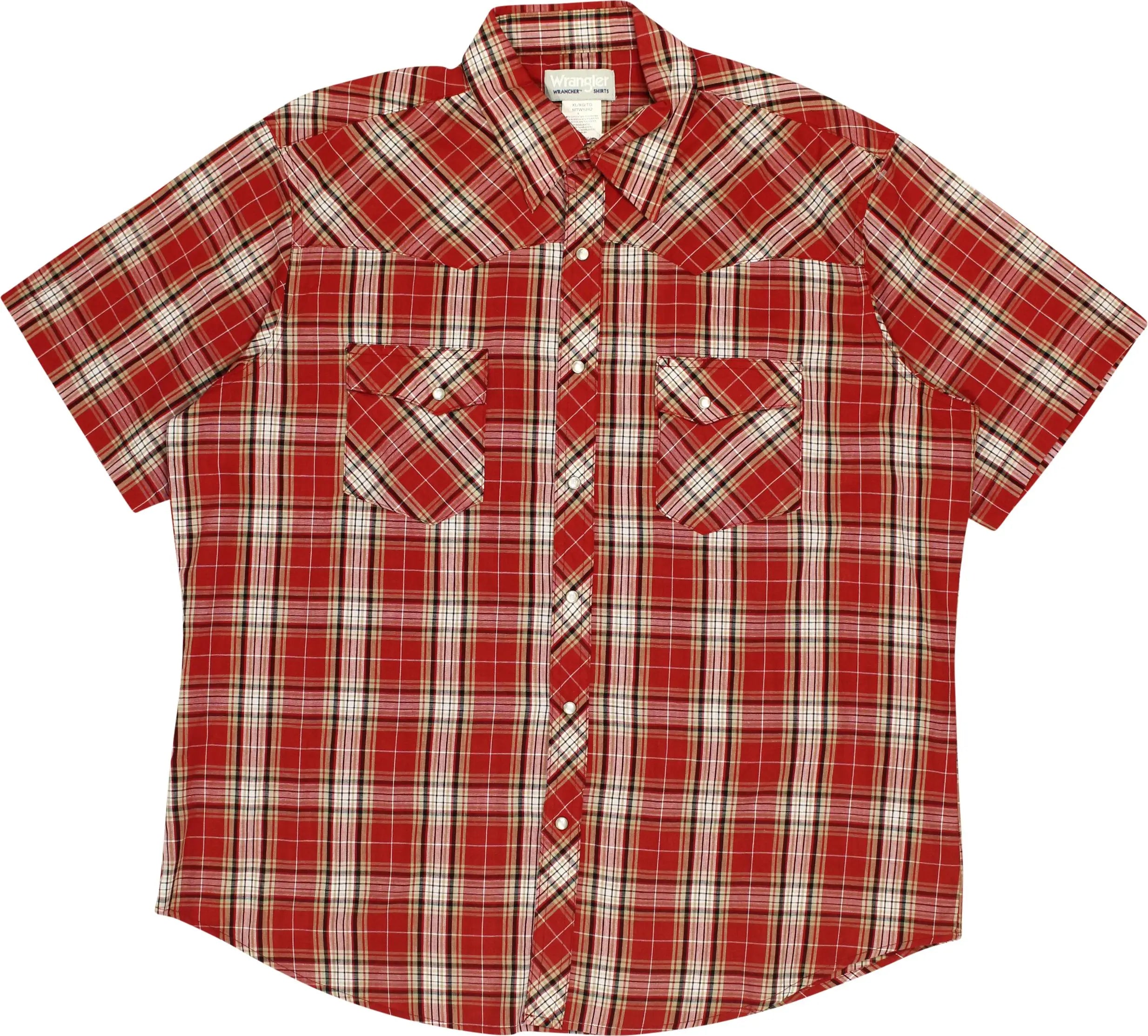 Wrangler - Checkered Shirt- ThriftTale.com - Vintage and second handclothing
