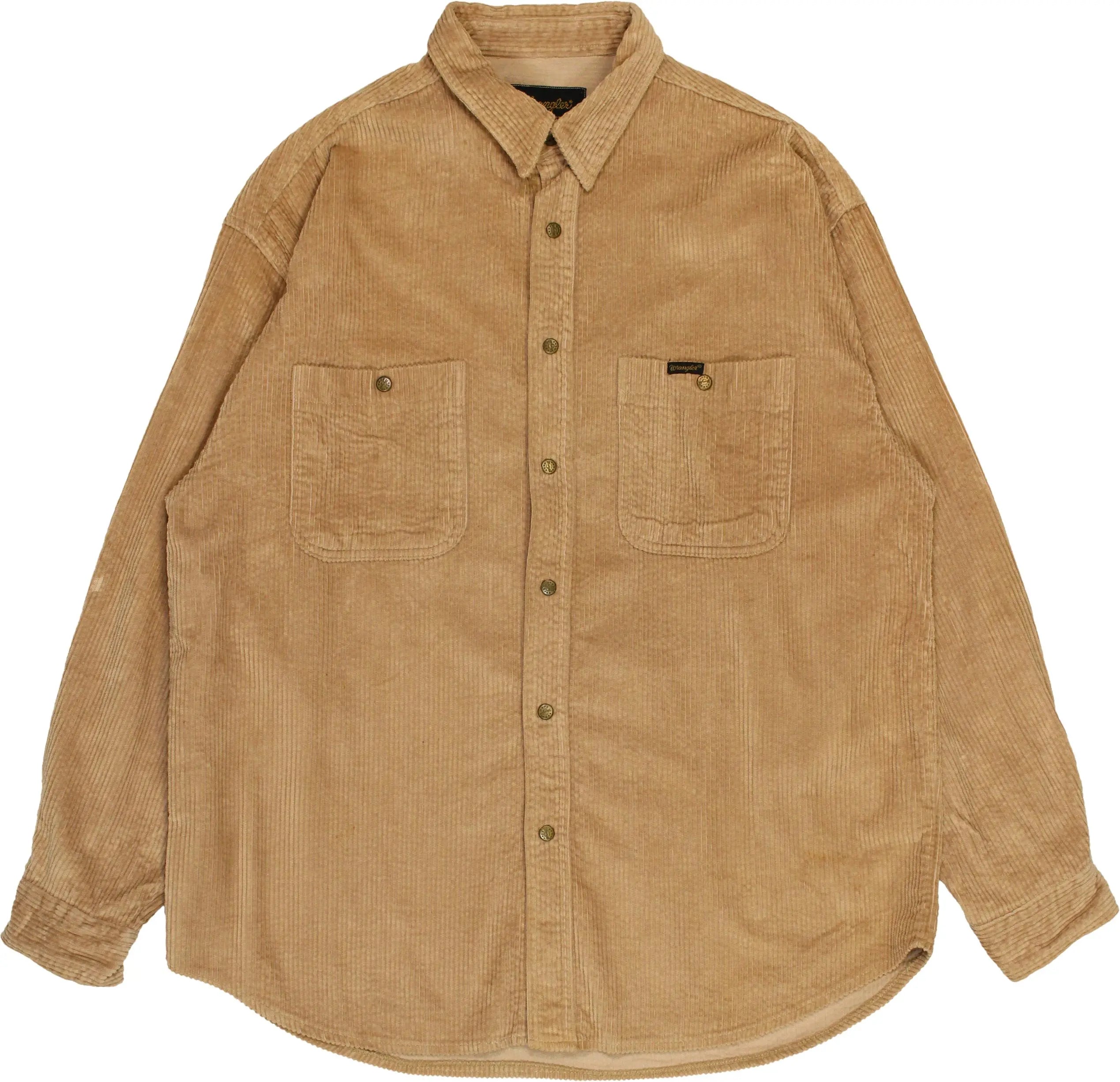 Wrangler - Corduroy Shirt by Wrangler- ThriftTale.com - Vintage and second handclothing
