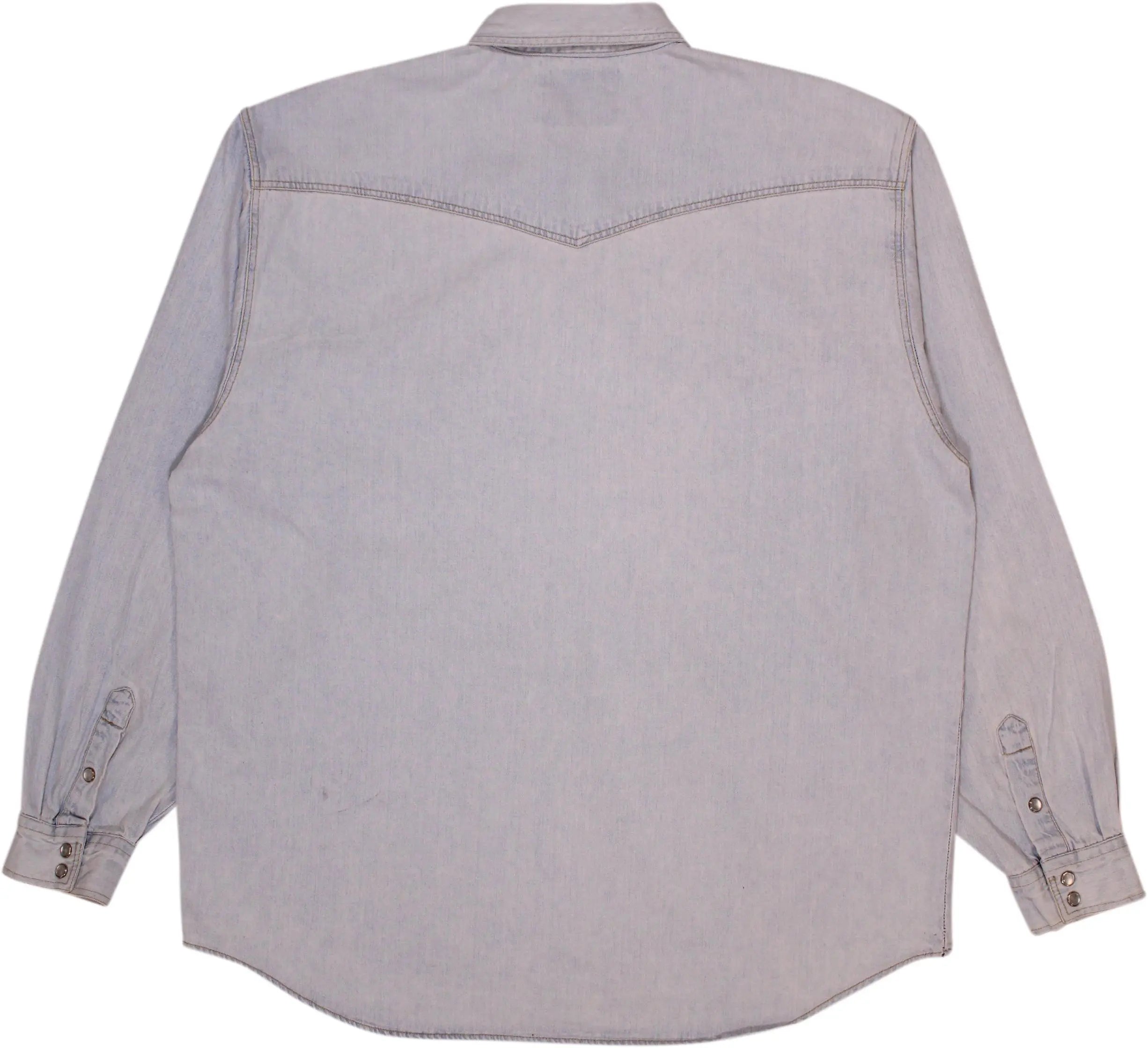 Wrangler - Wrangler Denim Shirt- ThriftTale.com - Vintage and second handclothing