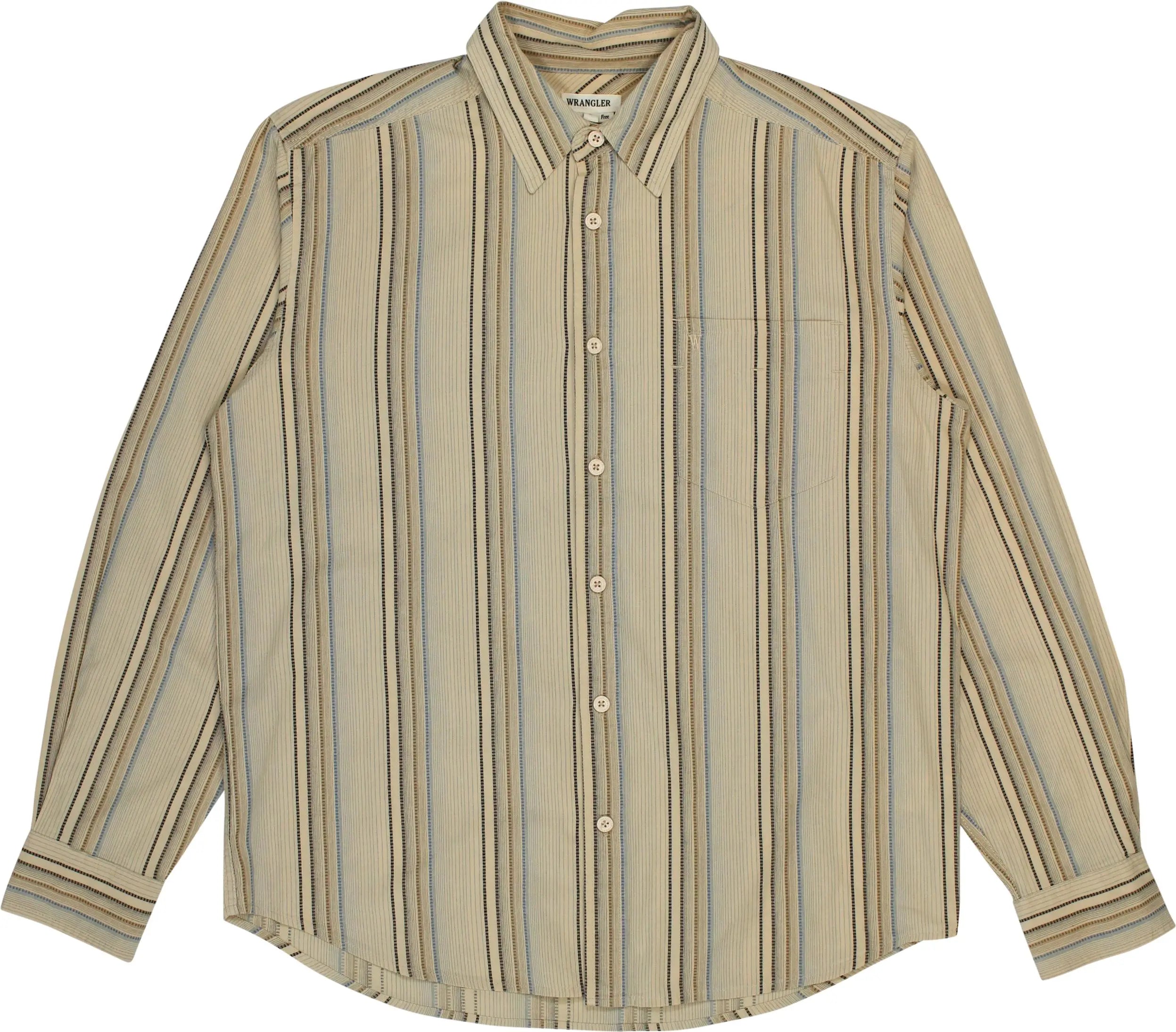 Wrangler - Wrangler Striped Shirt- ThriftTale.com - Vintage and second handclothing