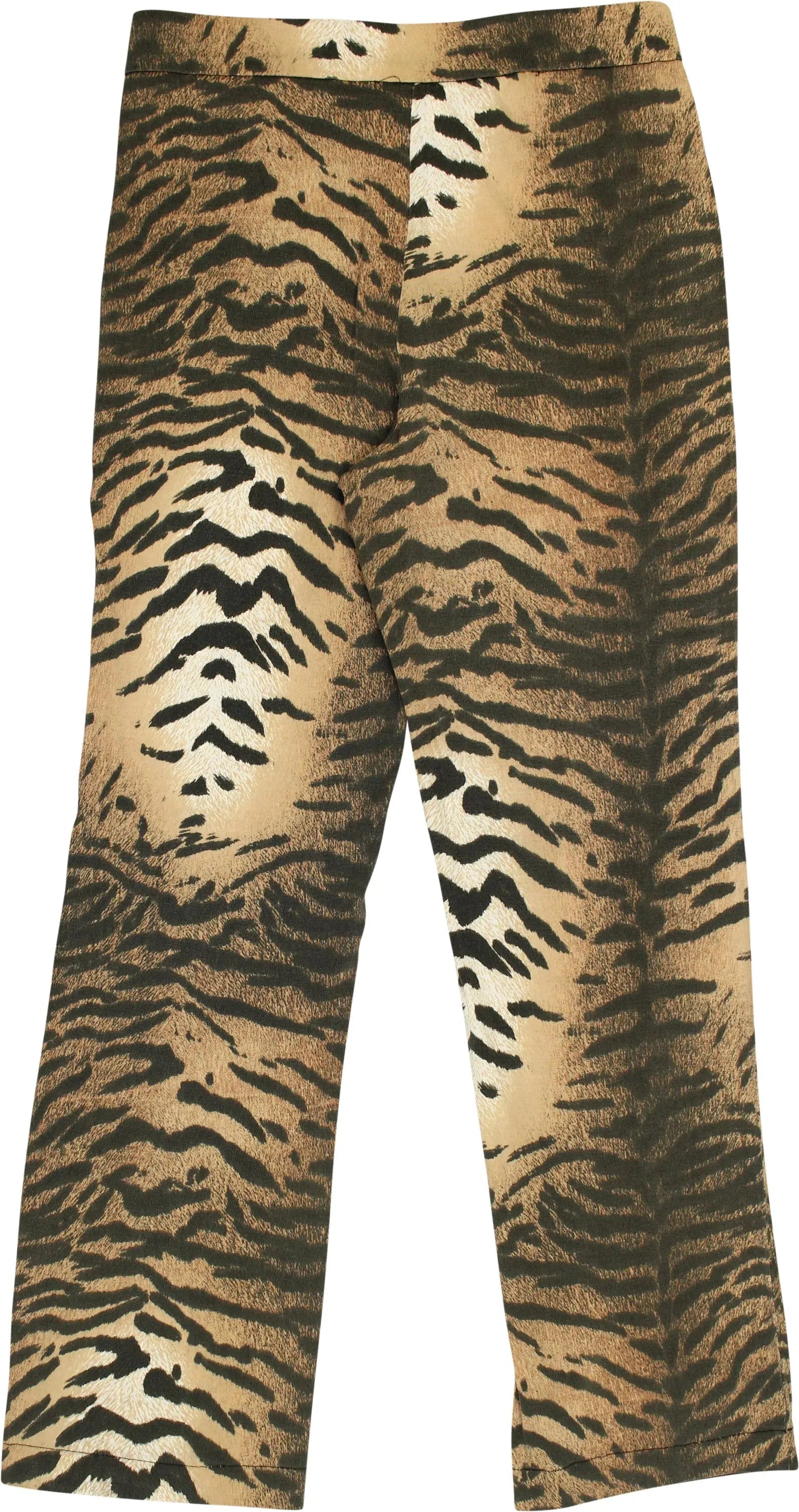 X-Mail - Tiger Print Trousers- ThriftTale.com - Vintage and second handclothing