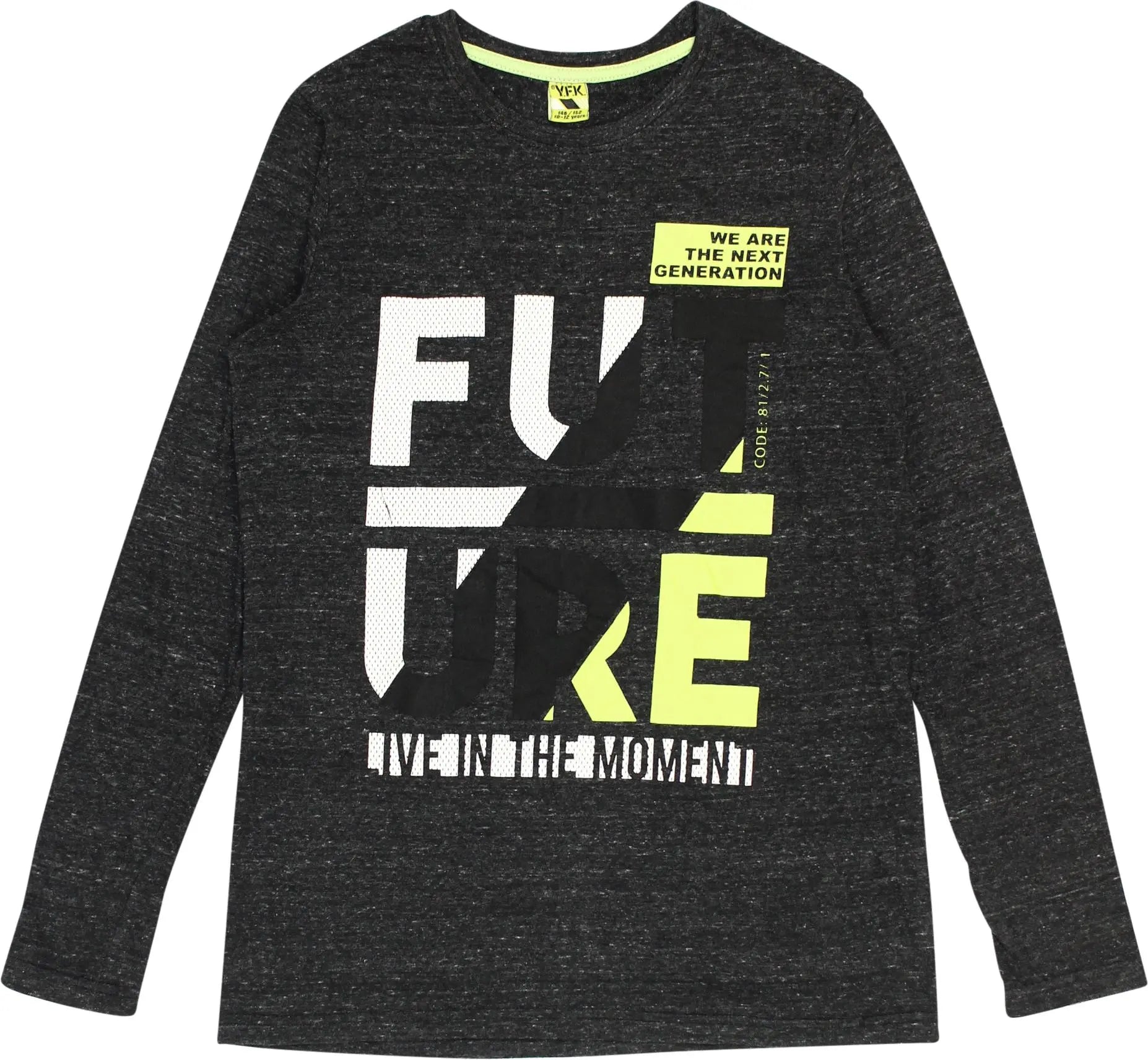 Y.F.K. - Long Sleeve- ThriftTale.com - Vintage and second handclothing