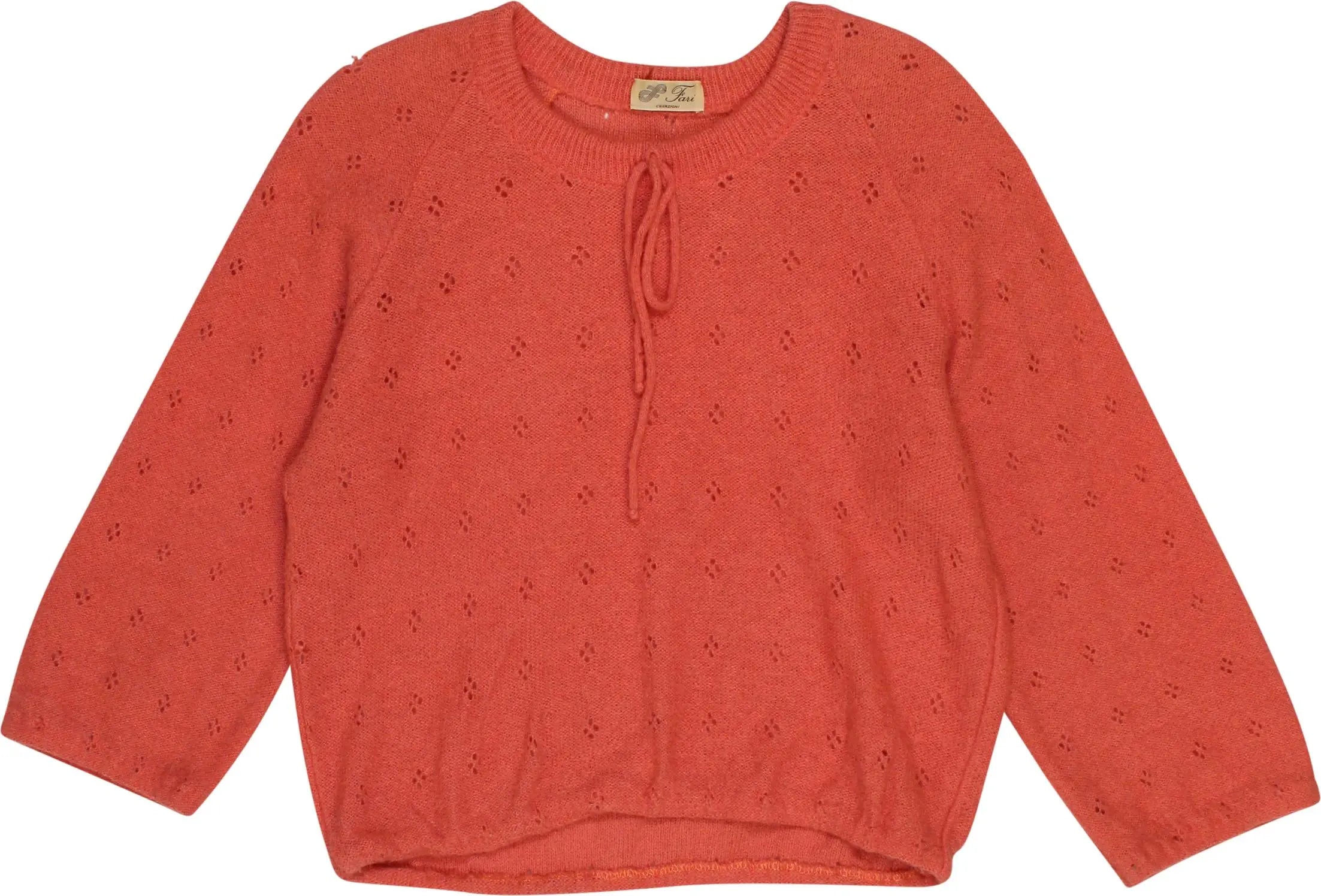 Yes Please - Cropped Knitted Jumper- ThriftTale.com - Vintage and second handclothing