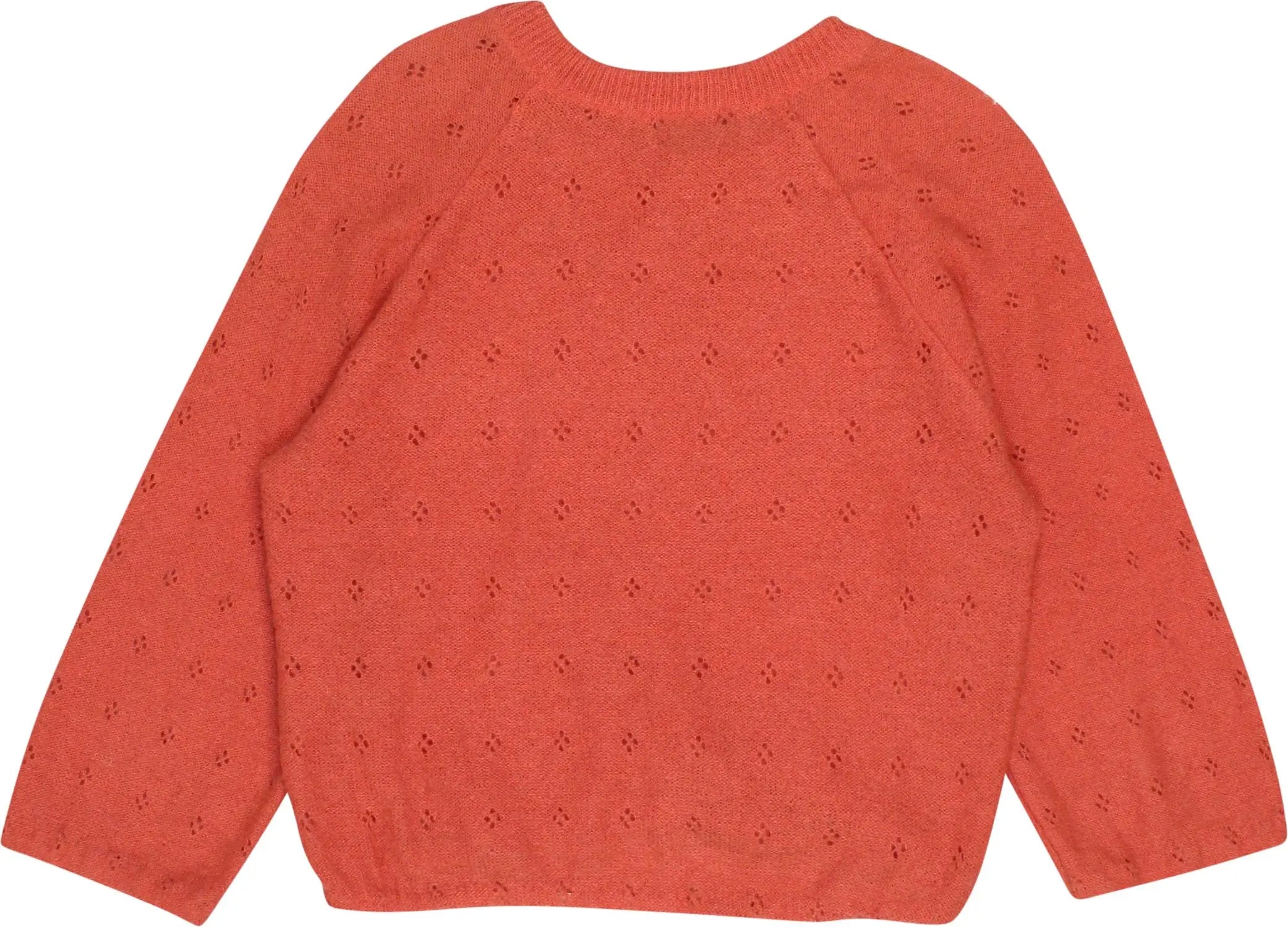 Yes Please - Cropped Knitted Jumper- ThriftTale.com - Vintage and second handclothing