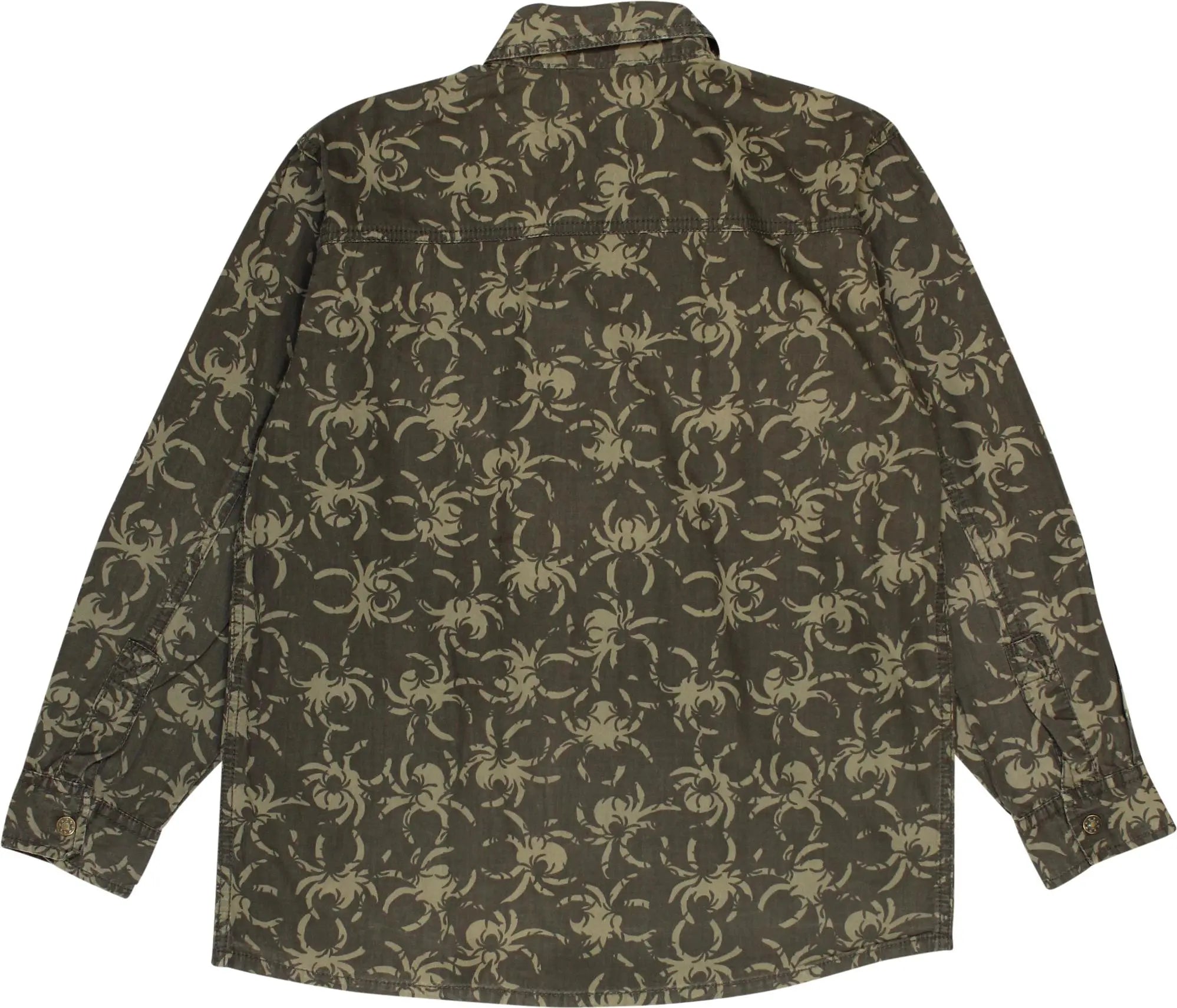 Yigga - Green Shirt- ThriftTale.com - Vintage and second handclothing