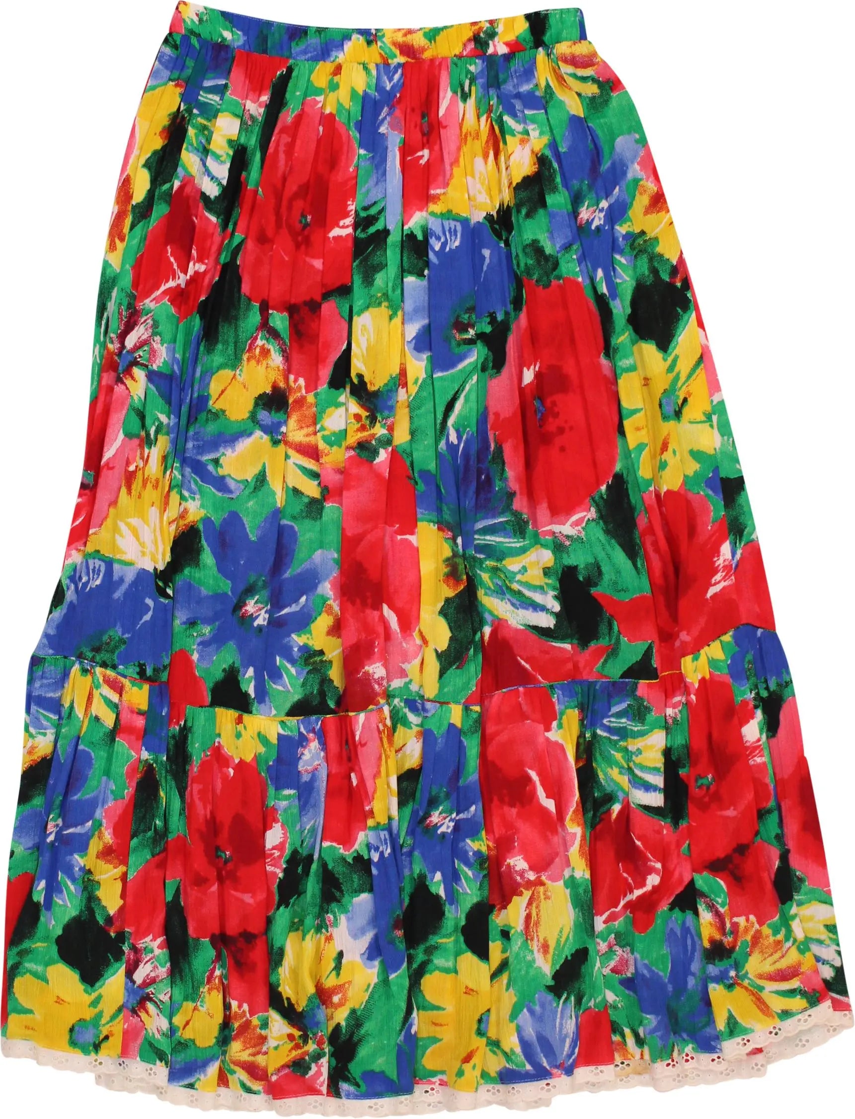 Yorn Boutique - 80s Maxi Skirt- ThriftTale.com - Vintage and second handclothing