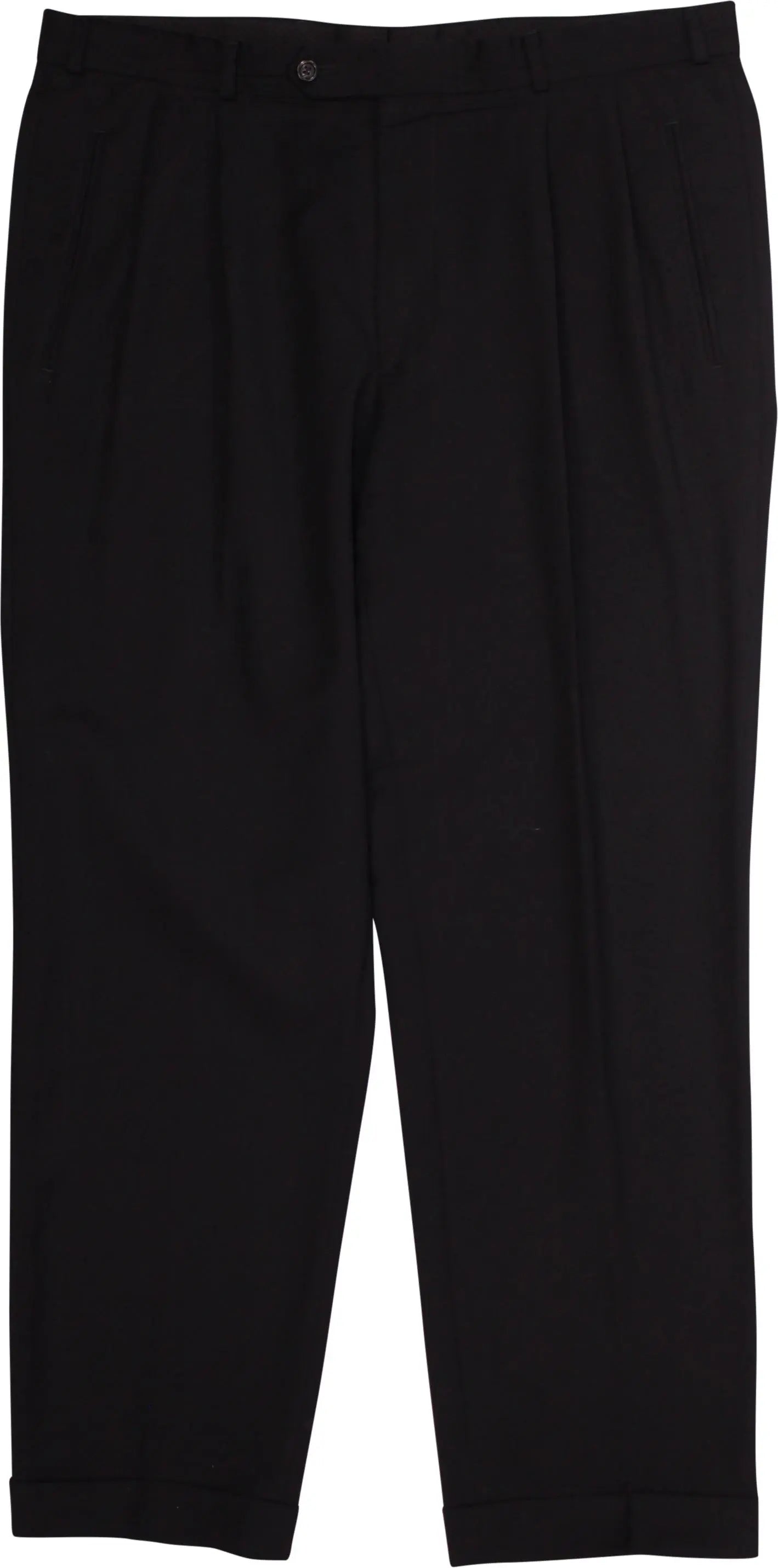 Yves Saint Laurent - Black Yves Saint Laurent Trousers- ThriftTale.com - Vintage and second handclothing