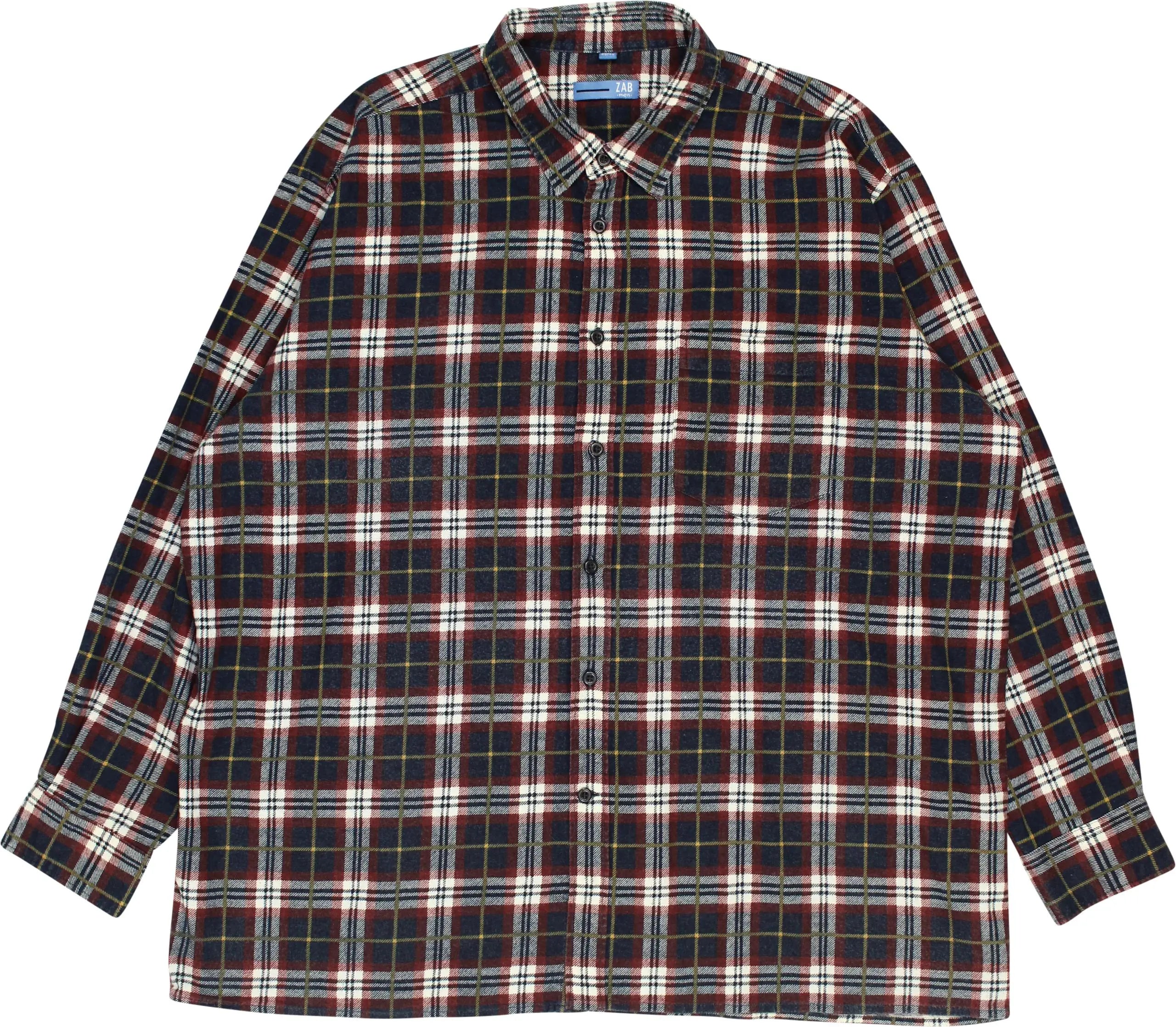 ZAB - Checkered Flannel Shirt- ThriftTale.com - Vintage and second handclothing